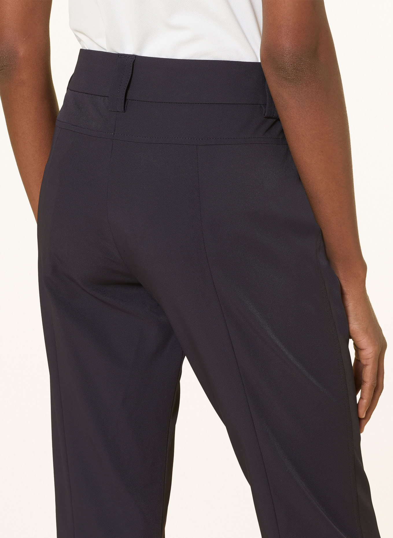 SPORTALM golfové kalhoty: TMAVĚ MODRÁ