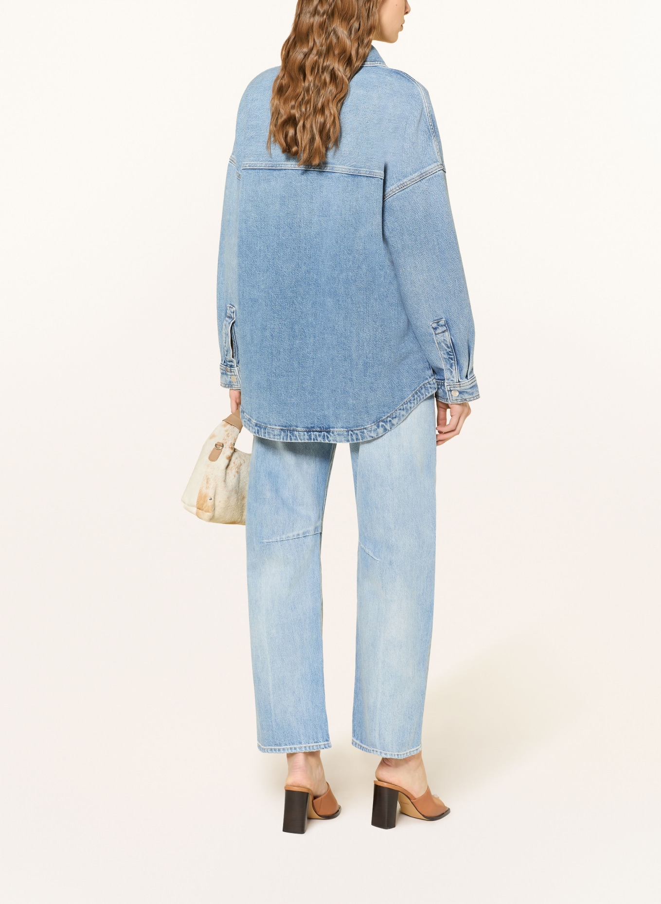 REPLAY Barrel Jeans JANIE: 010 LIGHT BLUE