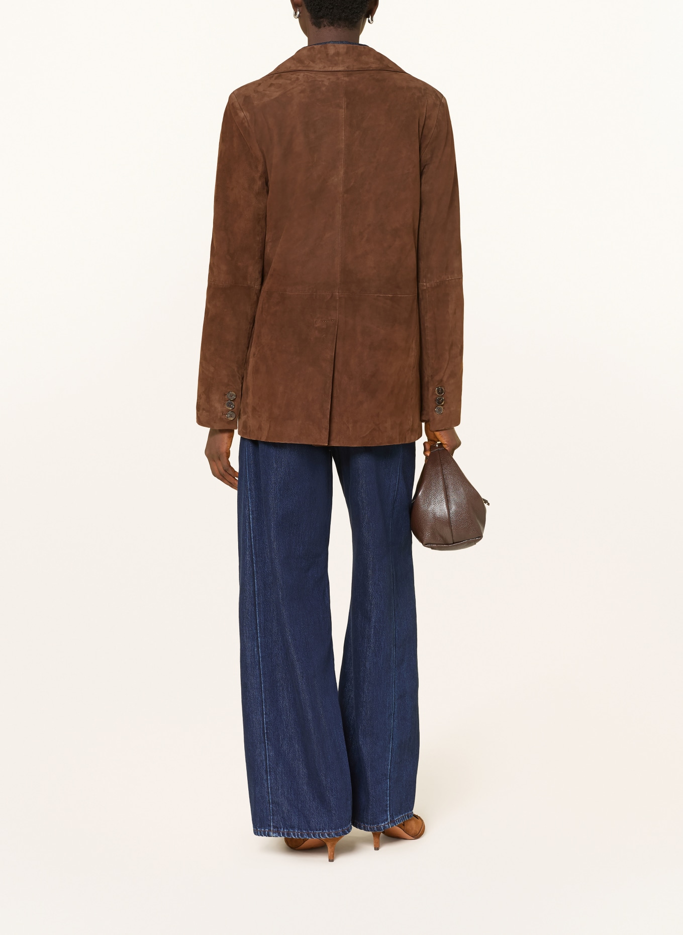 REPLAY Wide Leg Jeans NARJA: 007 DARK BLUE