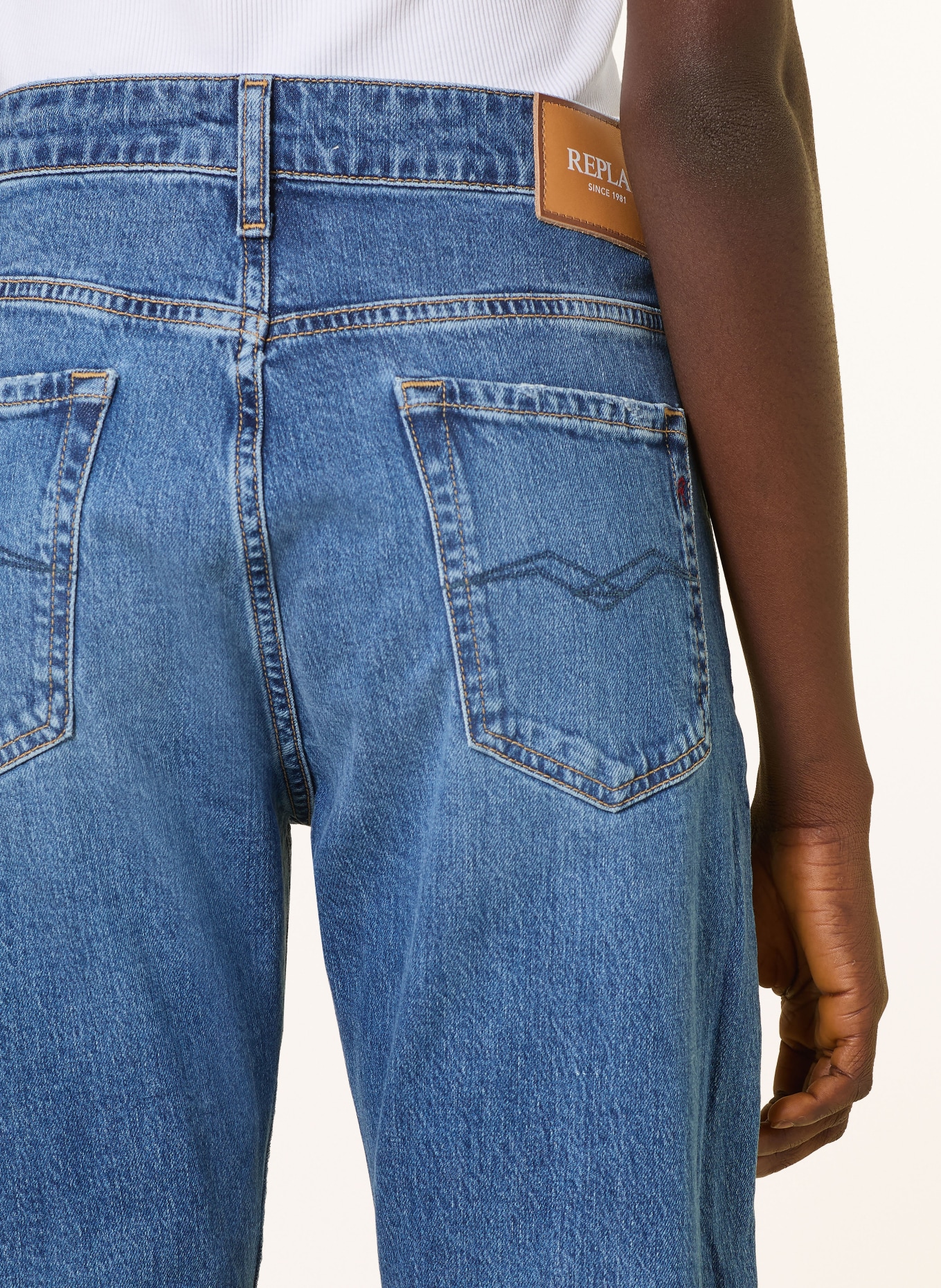 REPLAY Boyfriend jeans MAARTY: 009 MEDIUM BLUE