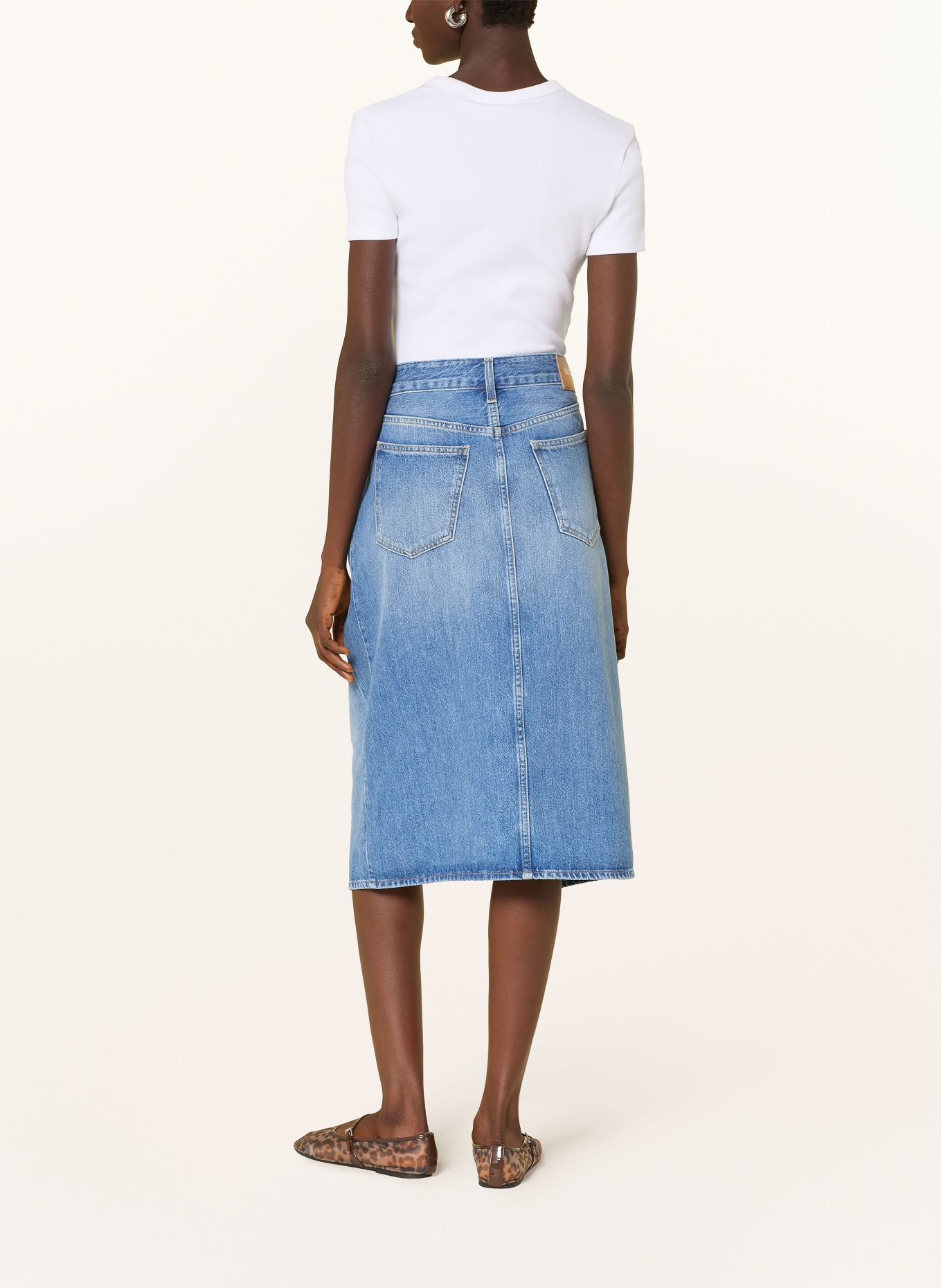 REPLAY denim skirt: BLUE