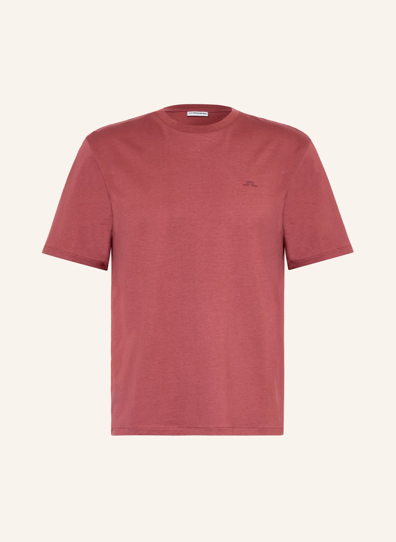J.LINDEBERG koszulka: CIEMNOCZERWONY