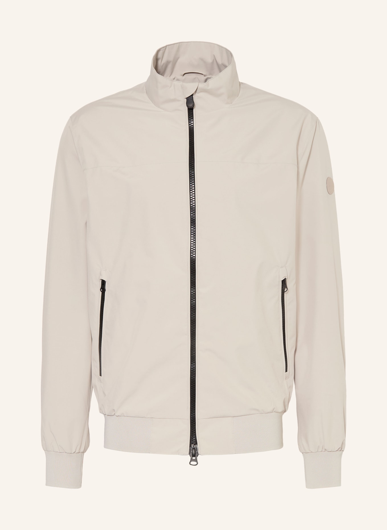 SAVE THE DUCK Funkční bunda FINLAY: SVĚTLE ŠEDÁ