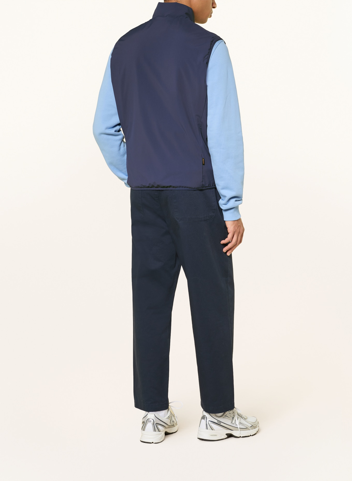 SAVE THE DUCK Vesta JOE: TMAVĚ MODRÁ