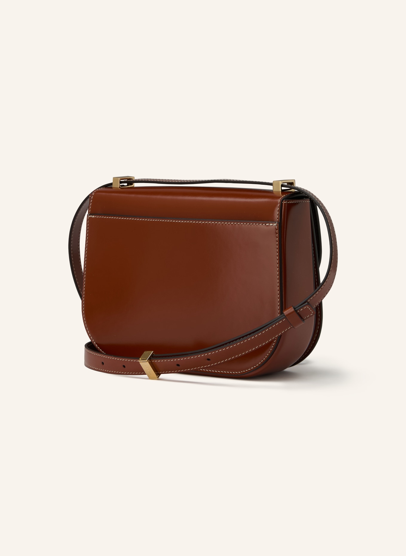 FERRAGAMO Umhängetasche: BRAUN