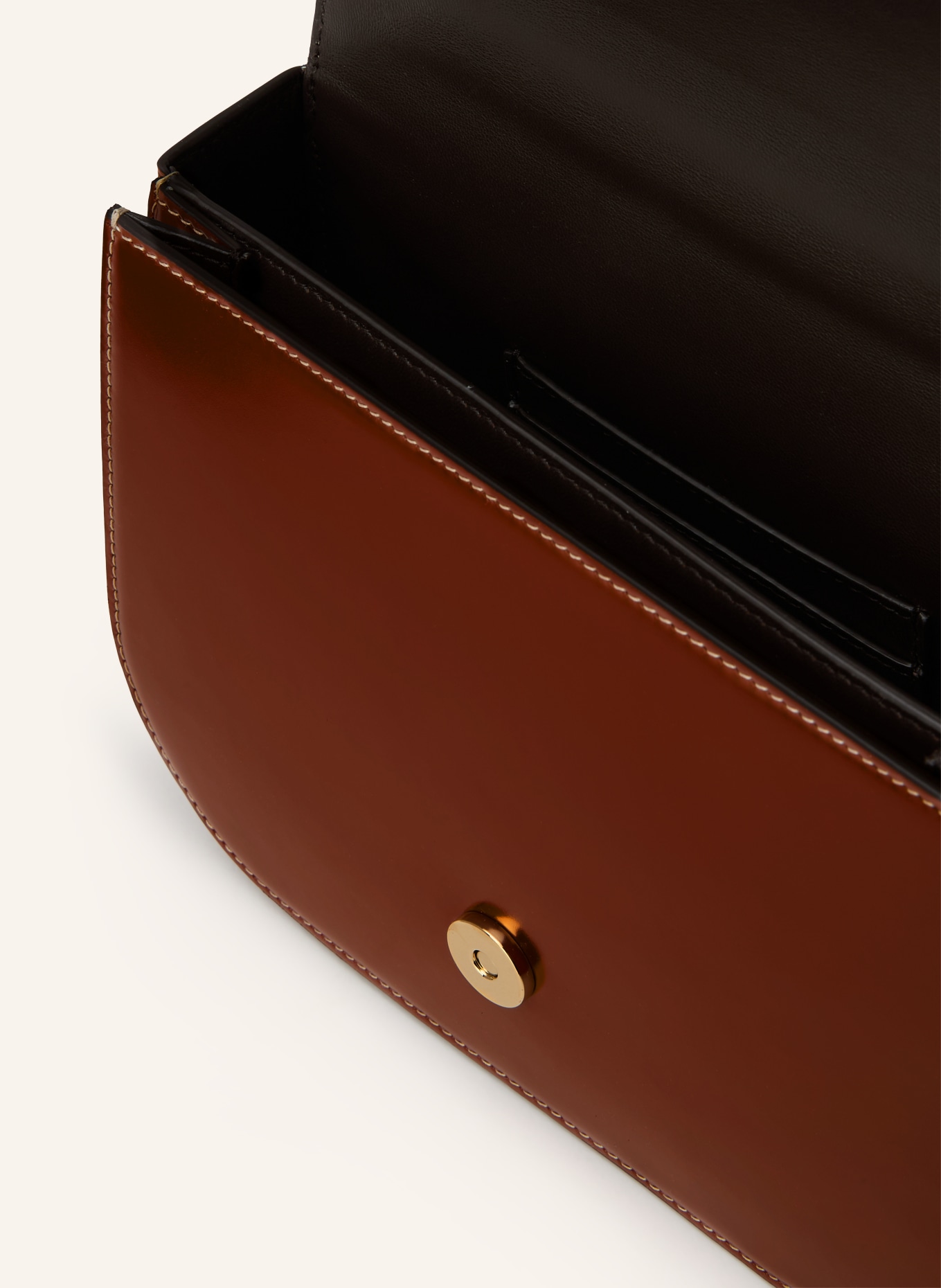 FERRAGAMO Umhängetasche: BRAUN