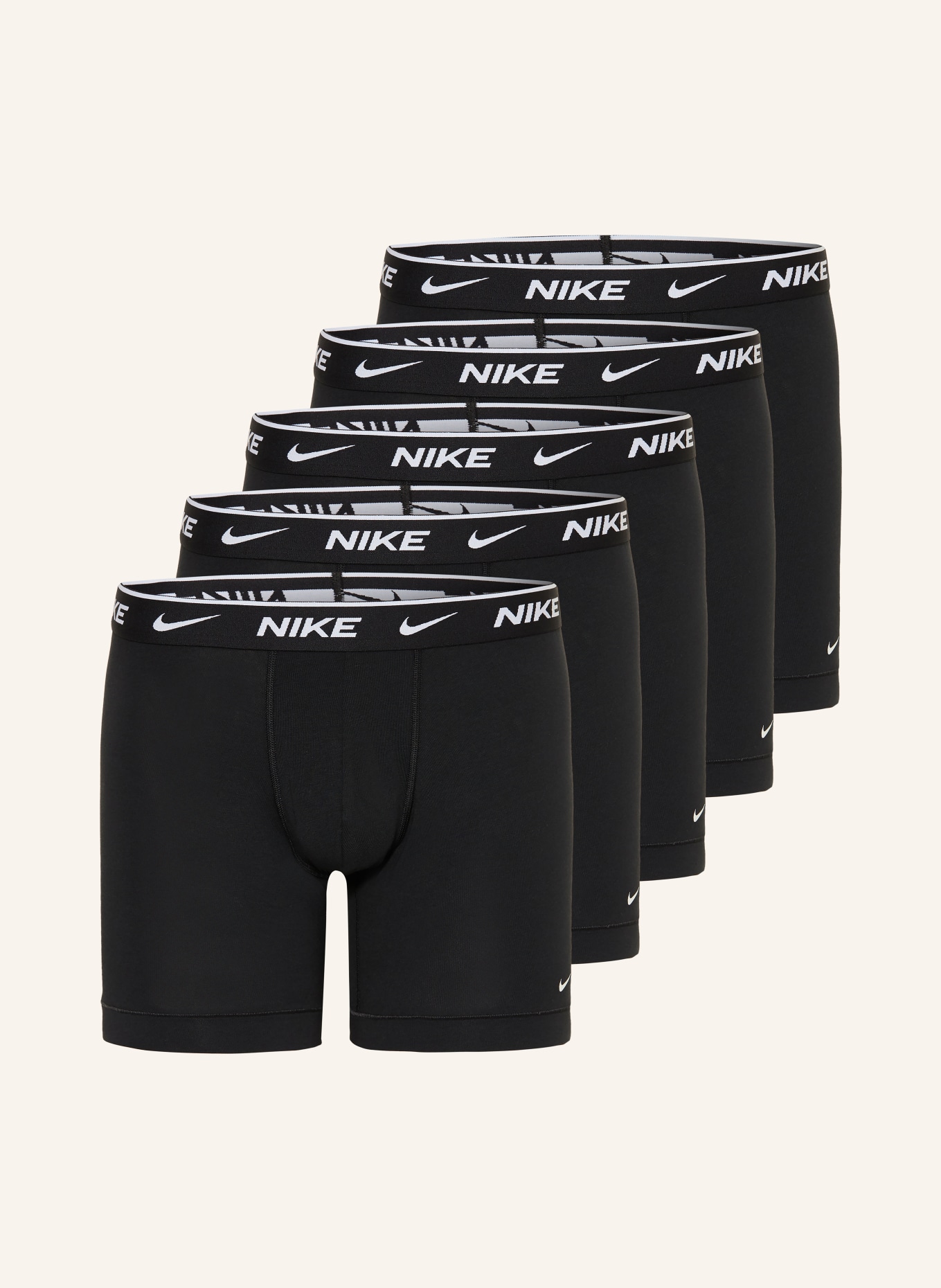Nike 3-pack boxer shorts ESSENTIAL COTTON STRETCH: BLACK