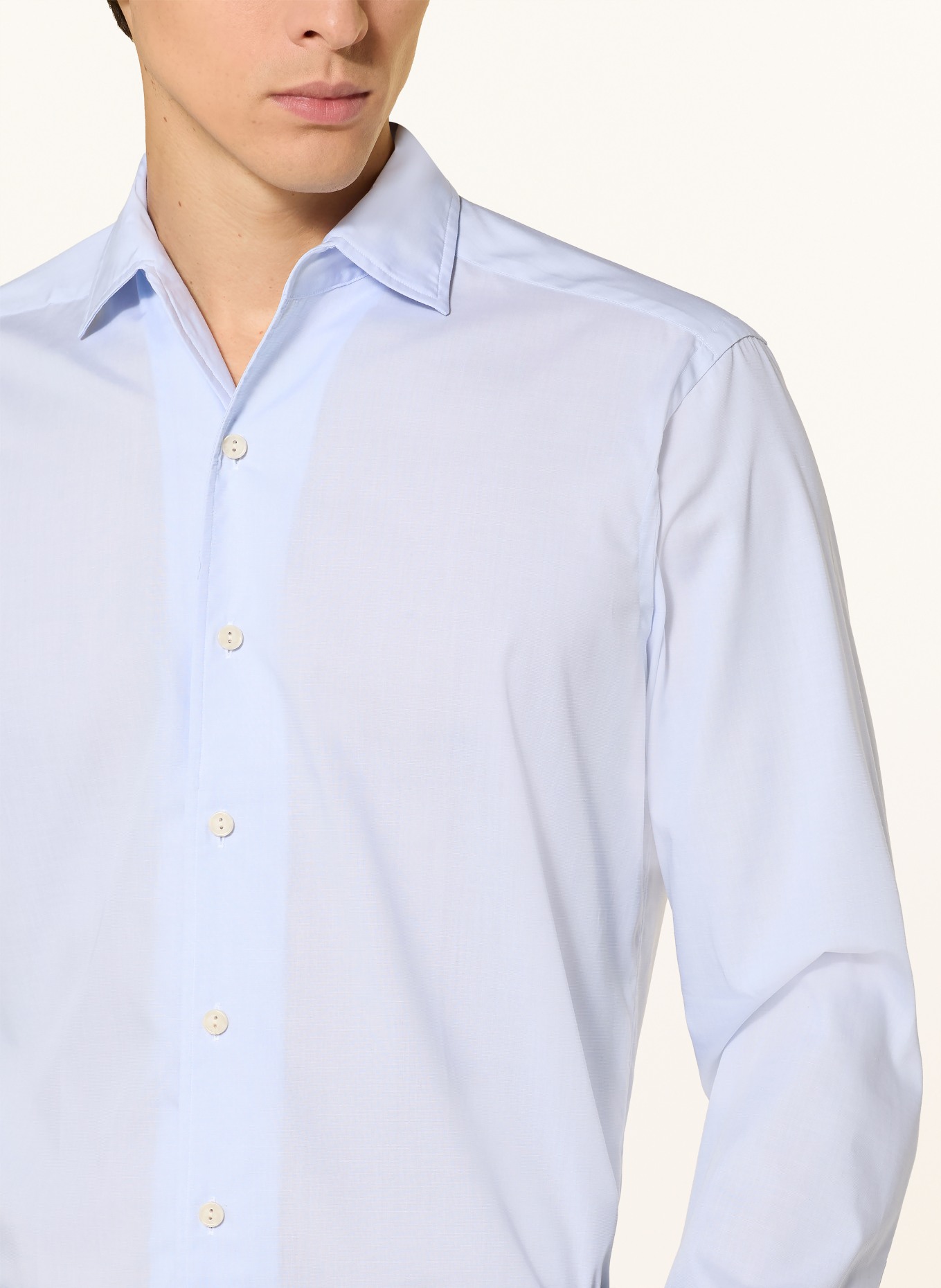 ETON Hemd Regular Fit: HELLBLAU