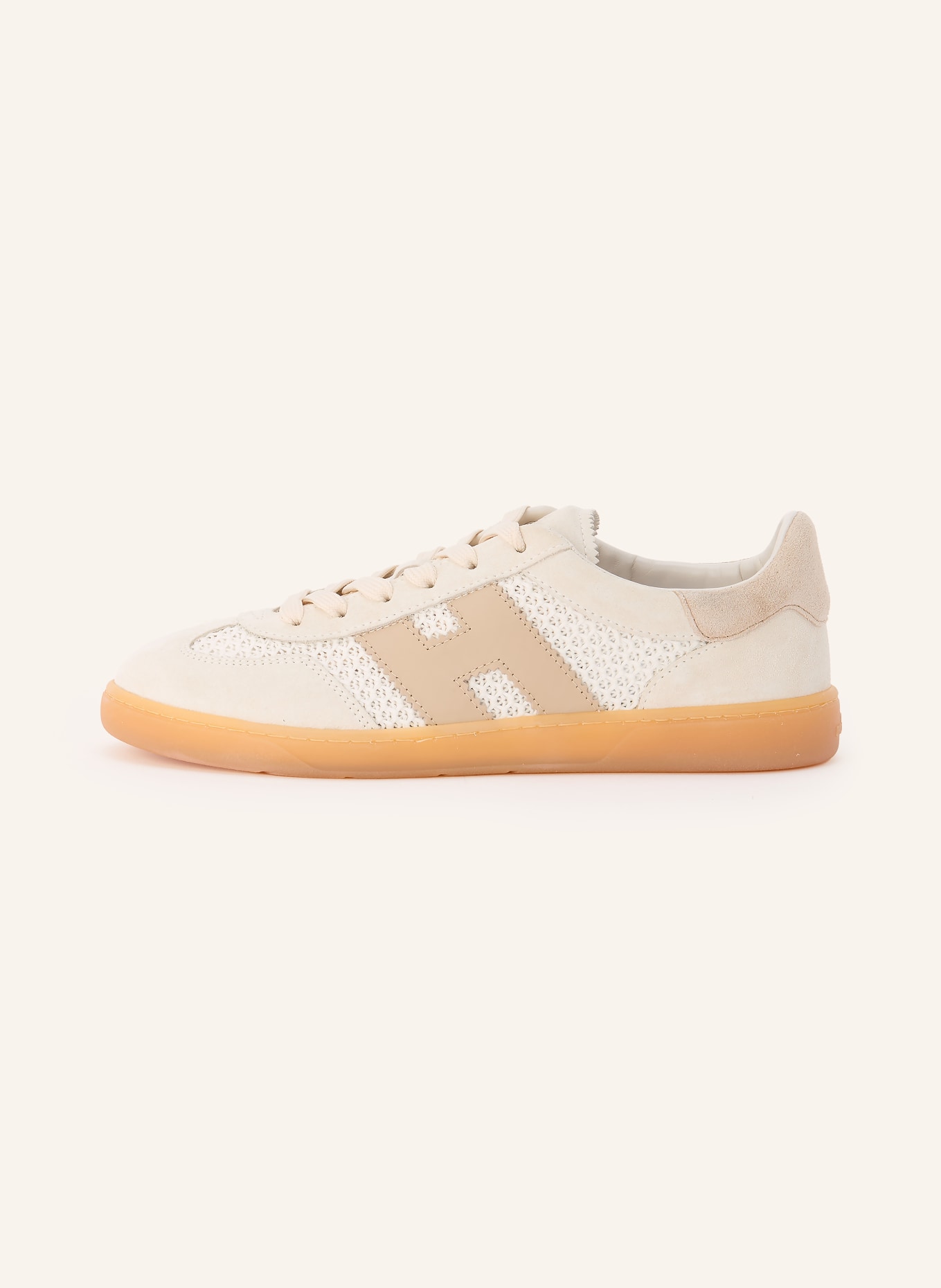 HOGAN Sneaker COOL ALLACCIATO: CREME / BEIGE