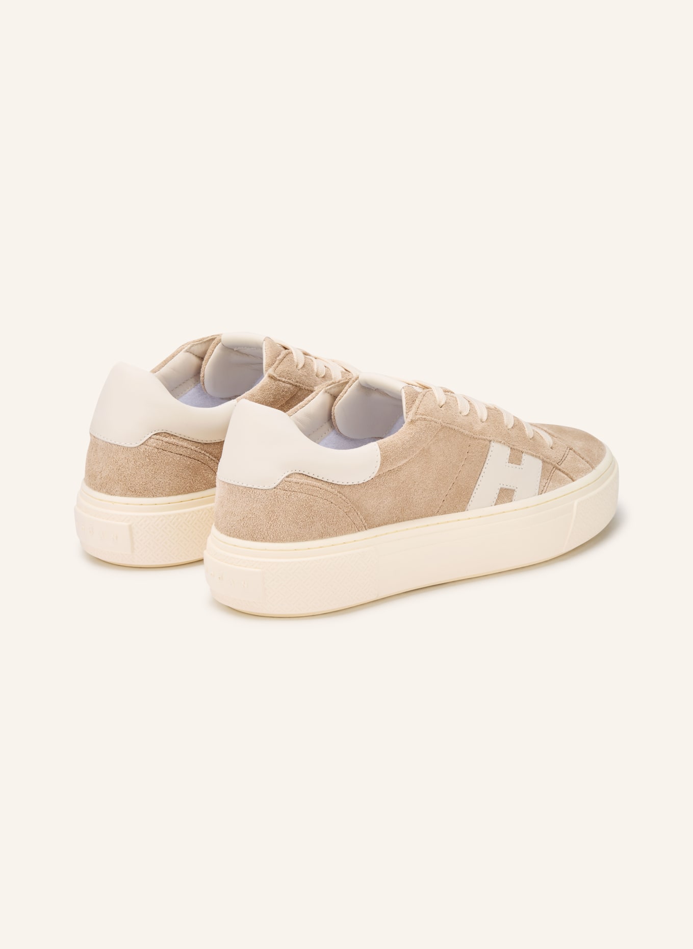 HOGAN Sneaker H705: CAMEL / BEIGE