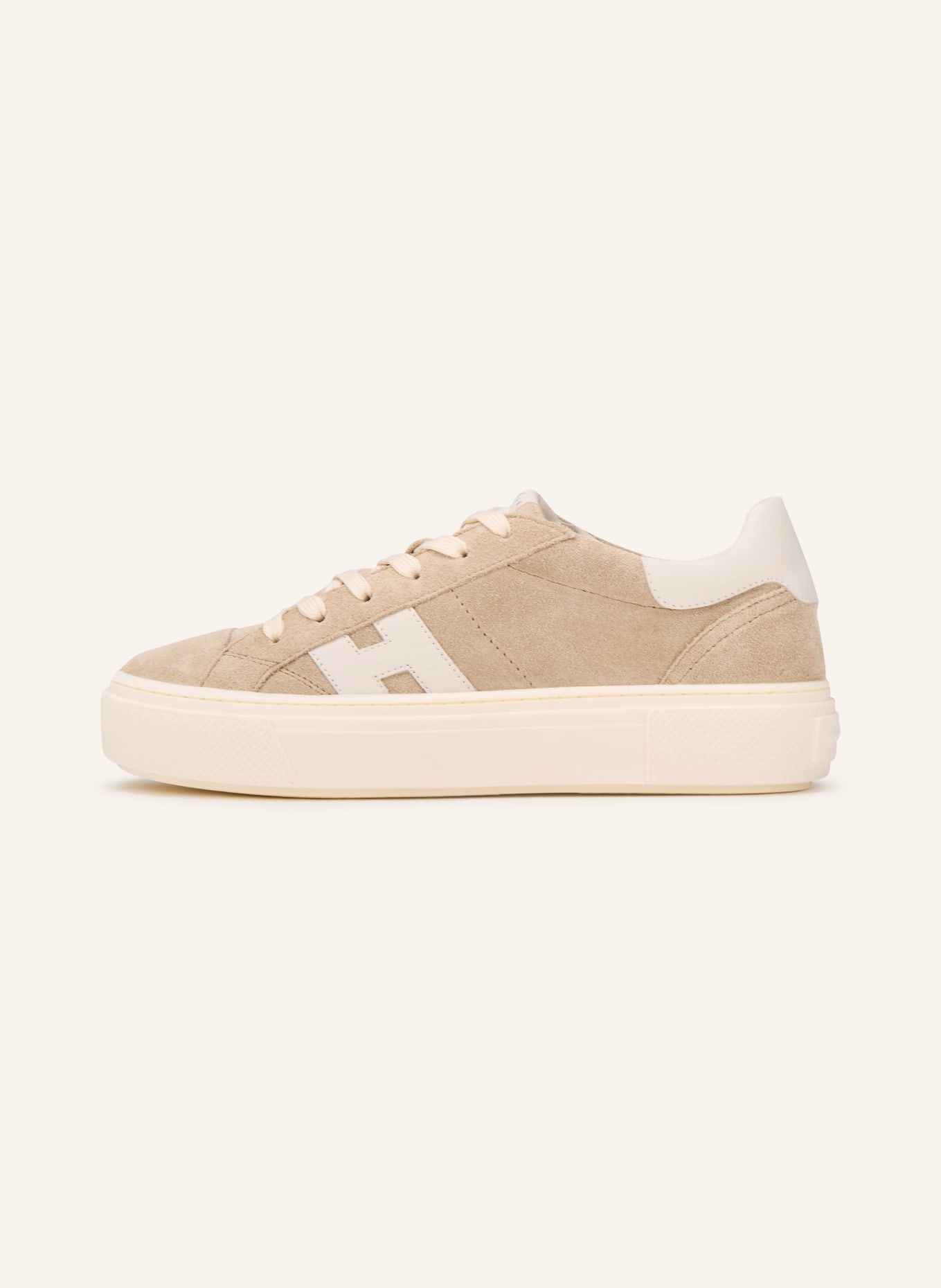 HOGAN Sneaker H705: CAMEL / BEIGE
