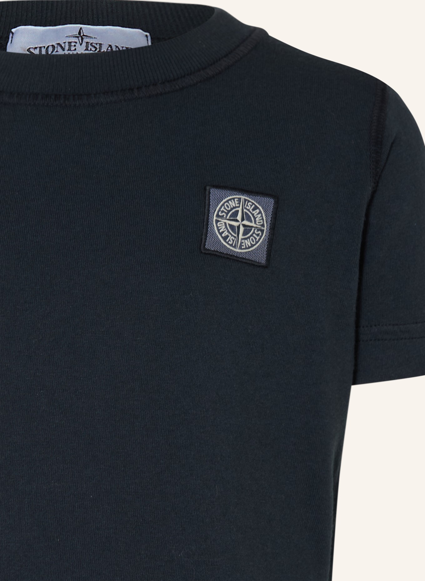 STONE ISLAND JUNIOR T-Shirt: DUNKELBLAU