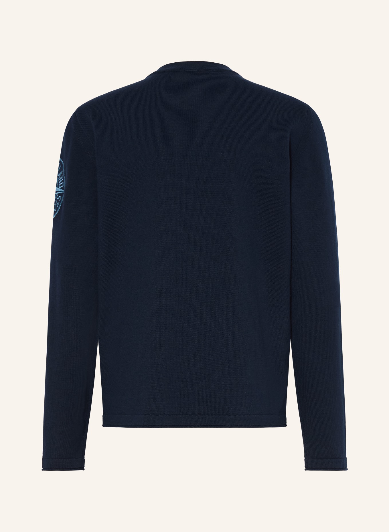 STONE ISLAND JUNIOR Pullover: DUNKELBLAU