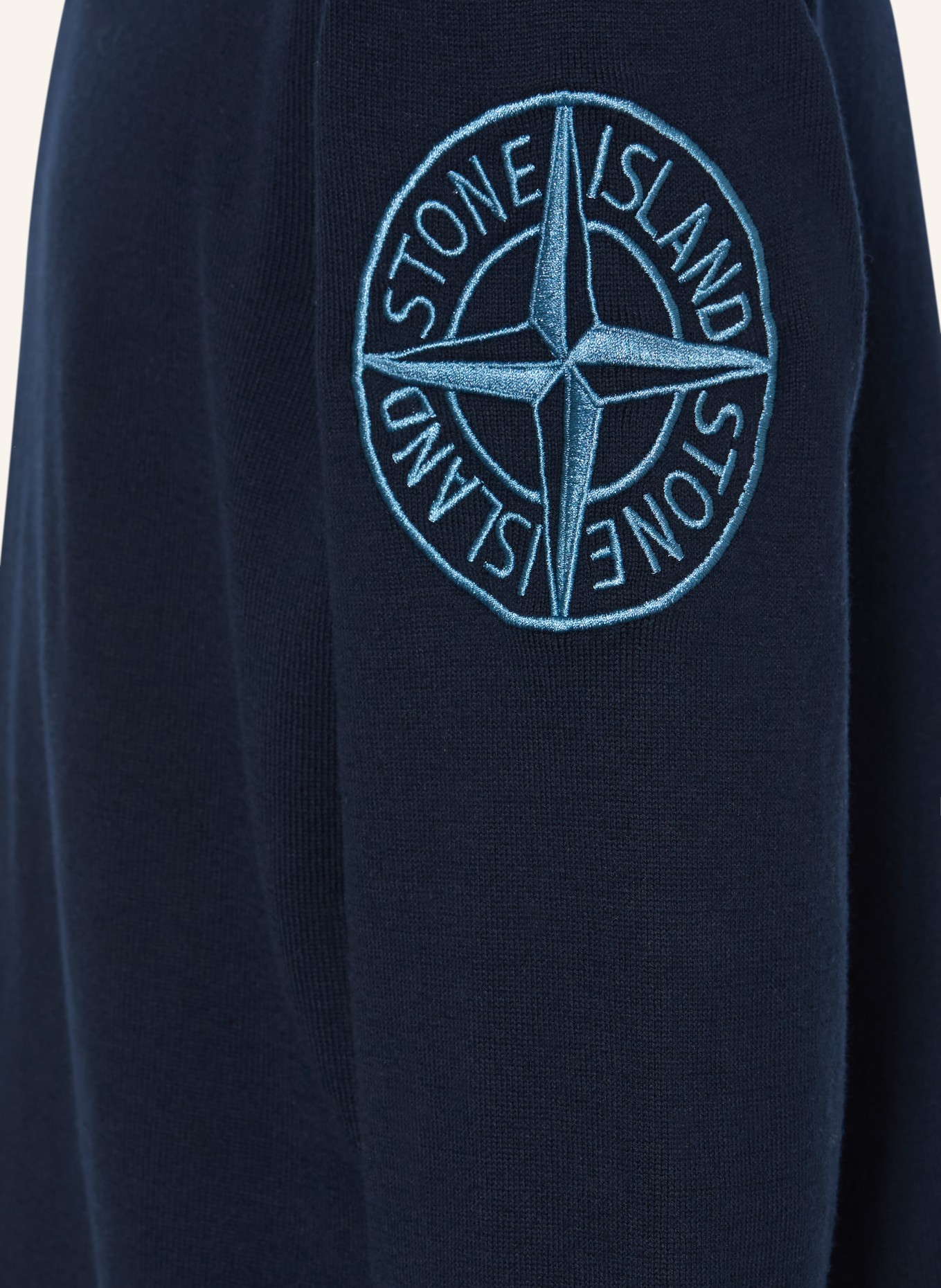 STONE ISLAND JUNIOR Pullover: DUNKELBLAU