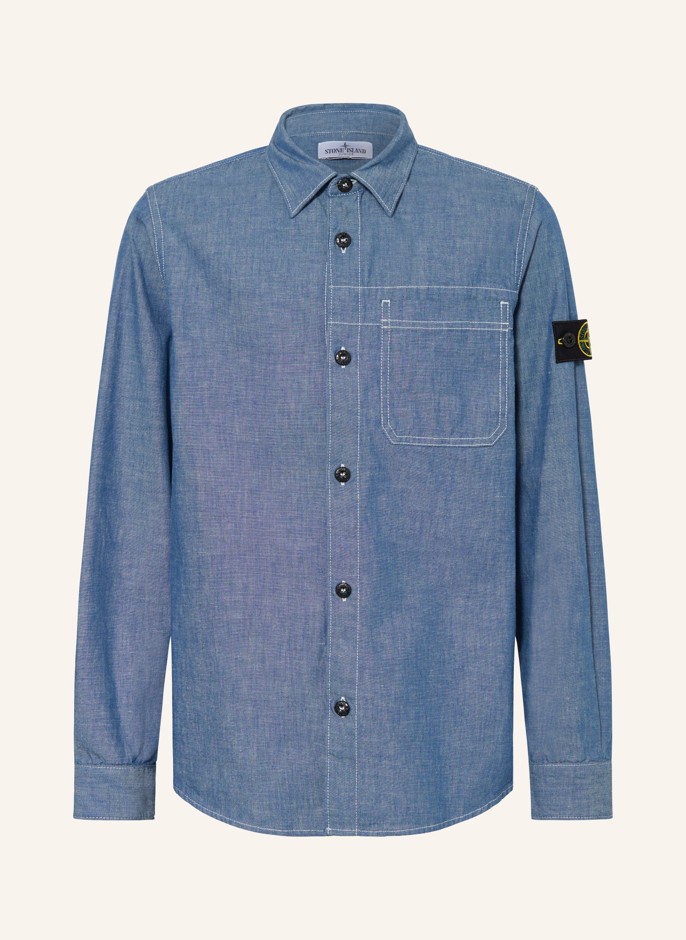 STONE ISLAND JUNIOR Hemd: BLAU