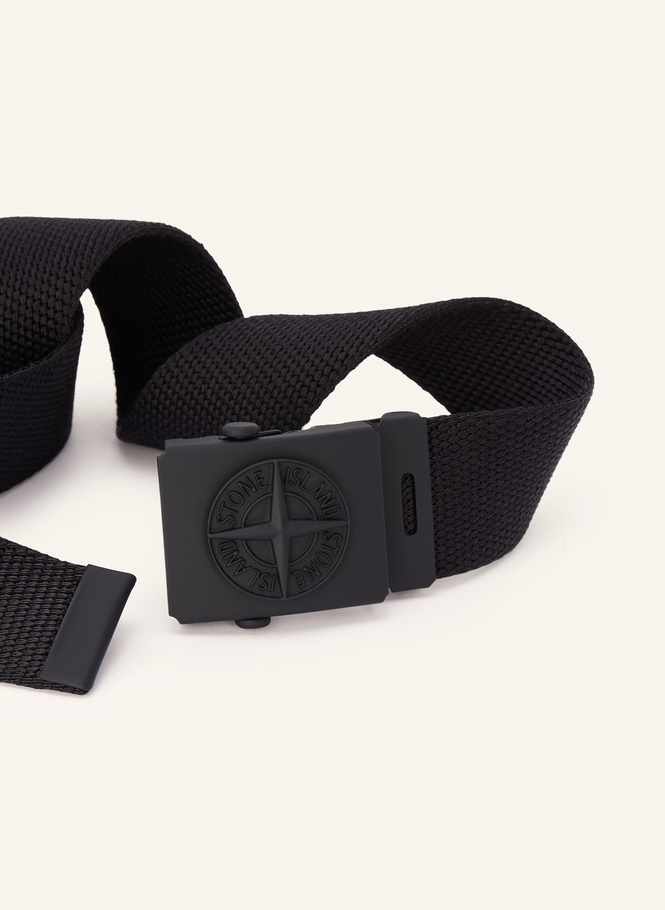 STONE ISLAND JUNIOR Gürtel: SCHWARZ