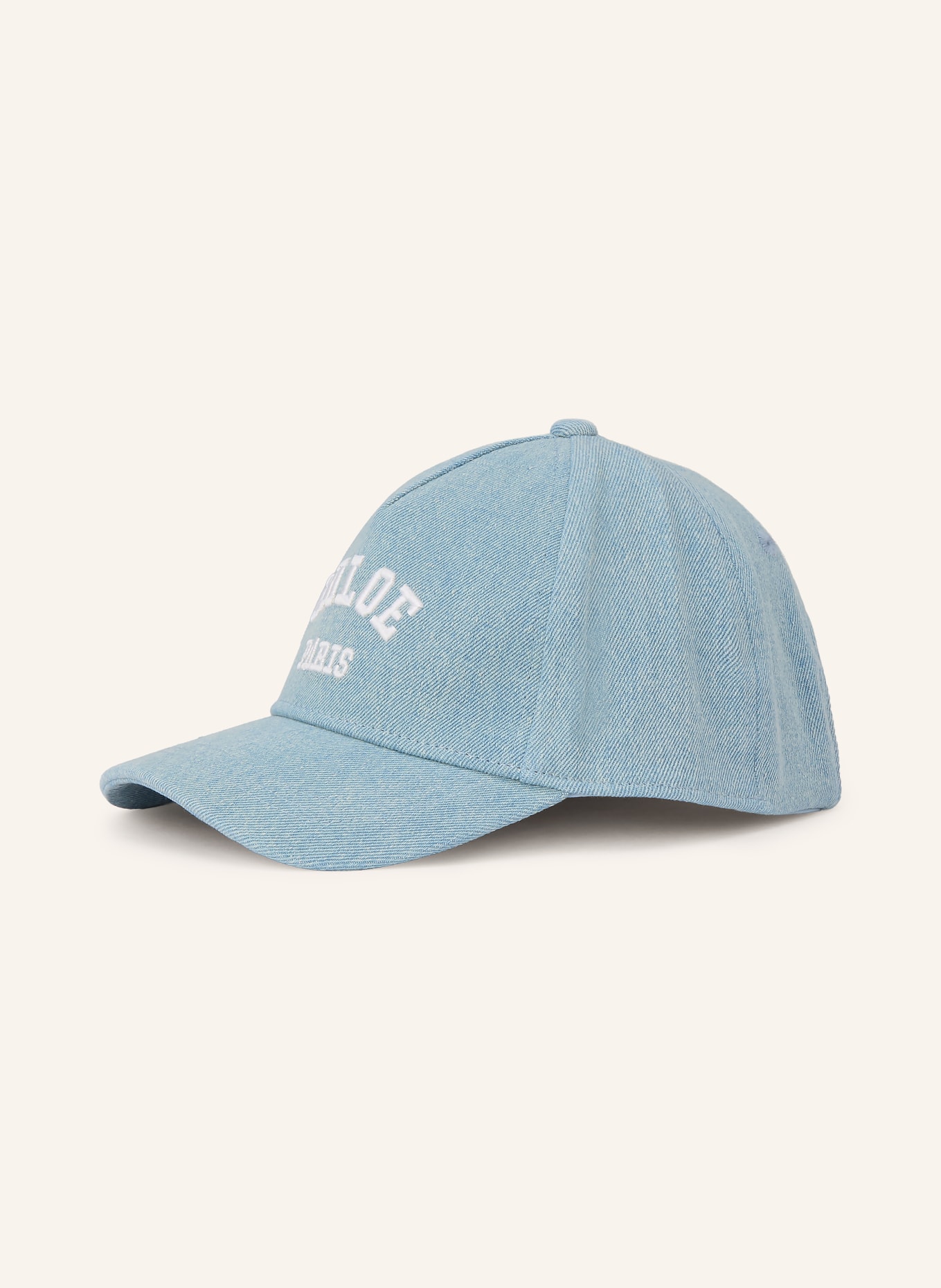 Chloé Cap: HELLBLAU