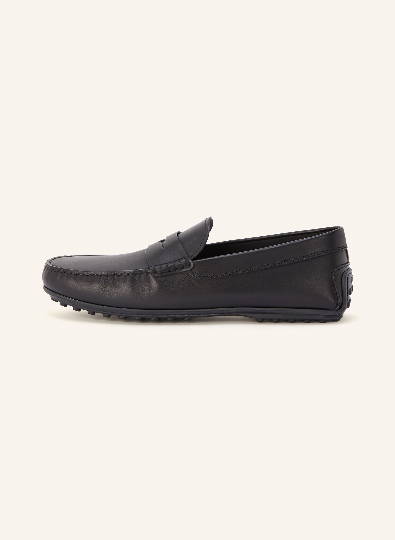TOD'S CITY GOMMINO loafers: BLACK