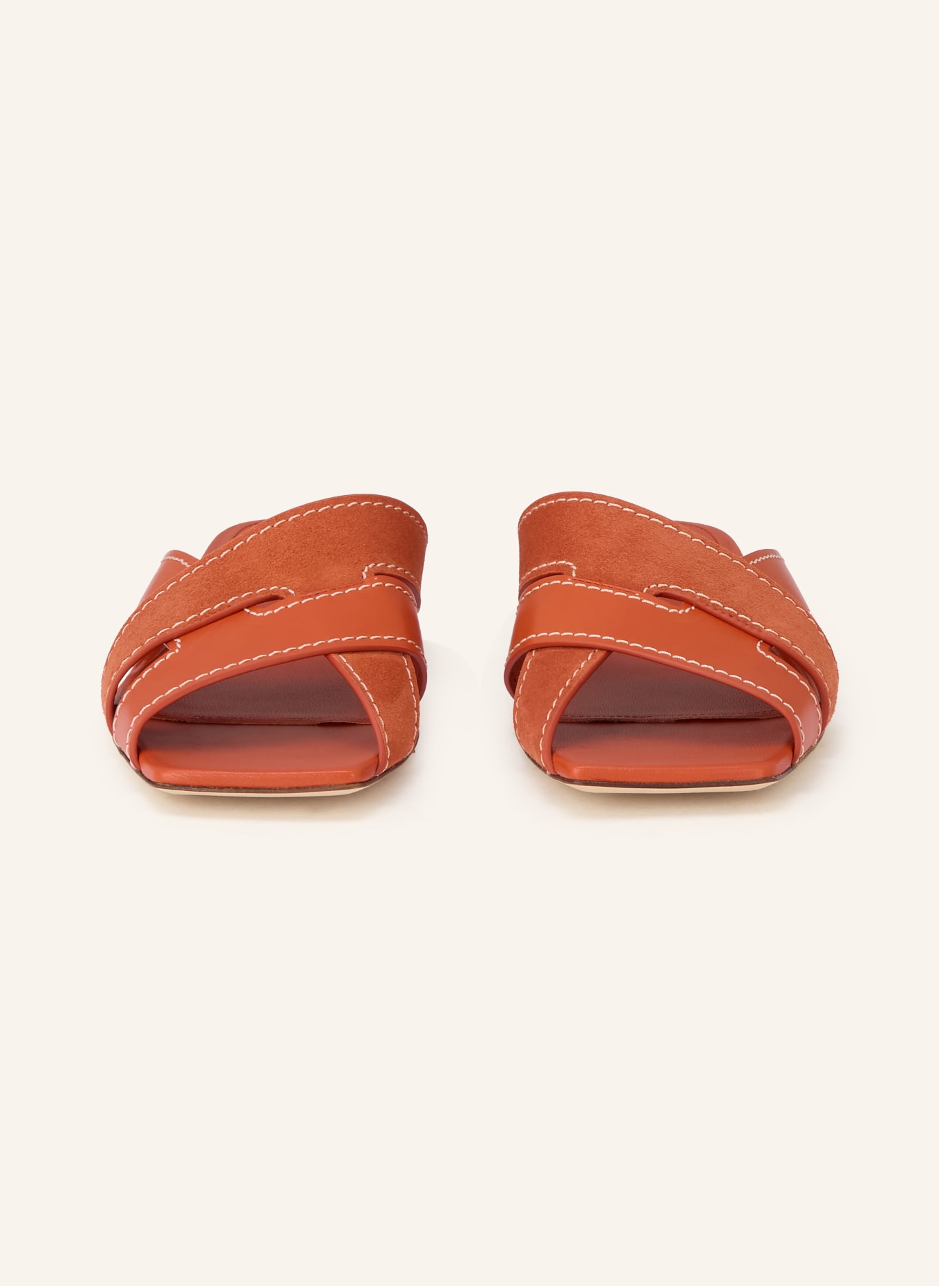 TOD'S Pantoletten: DUNKELORANGE