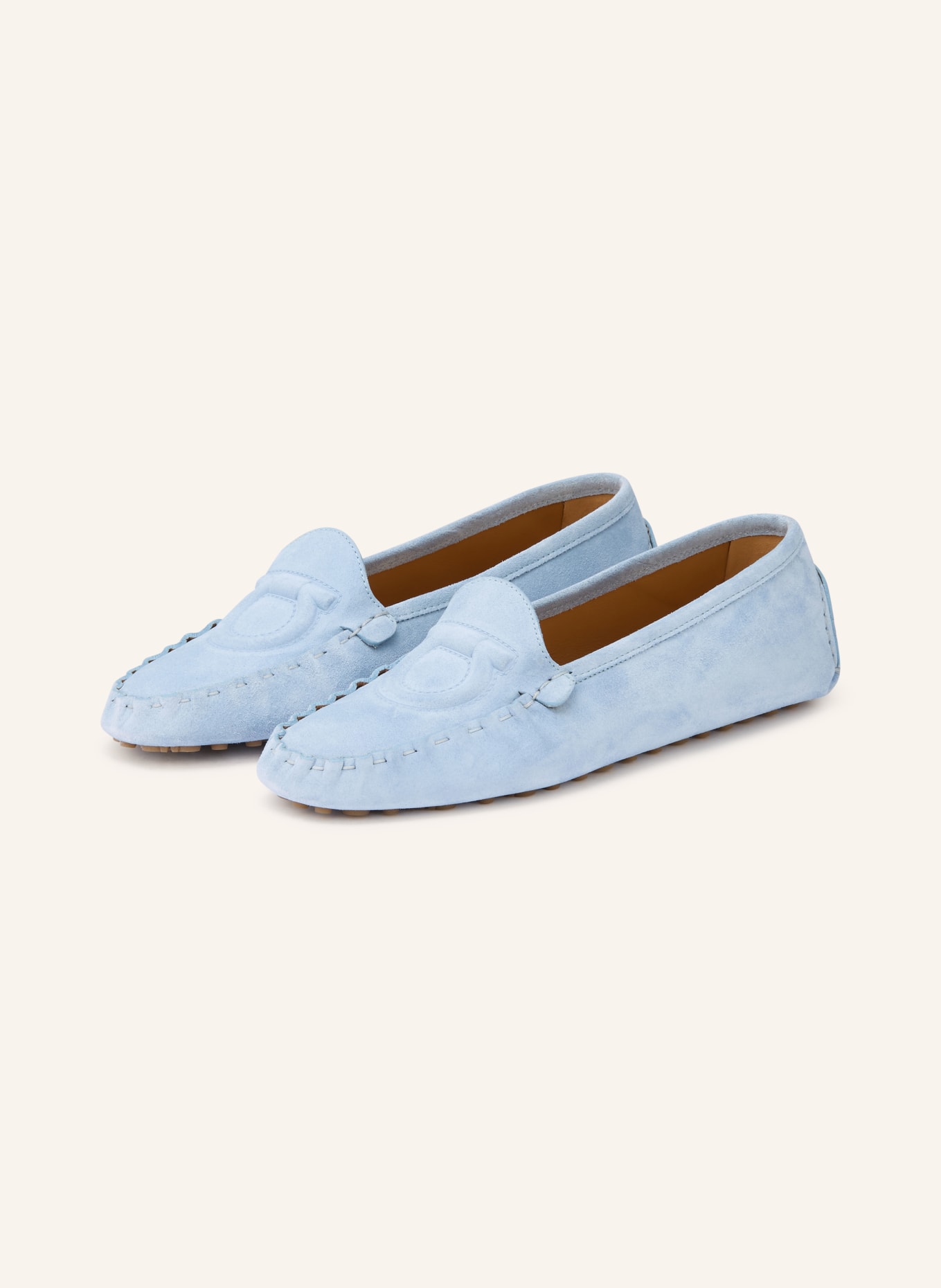 FERRAGAMO Loafer DANEL: HELLBLAU