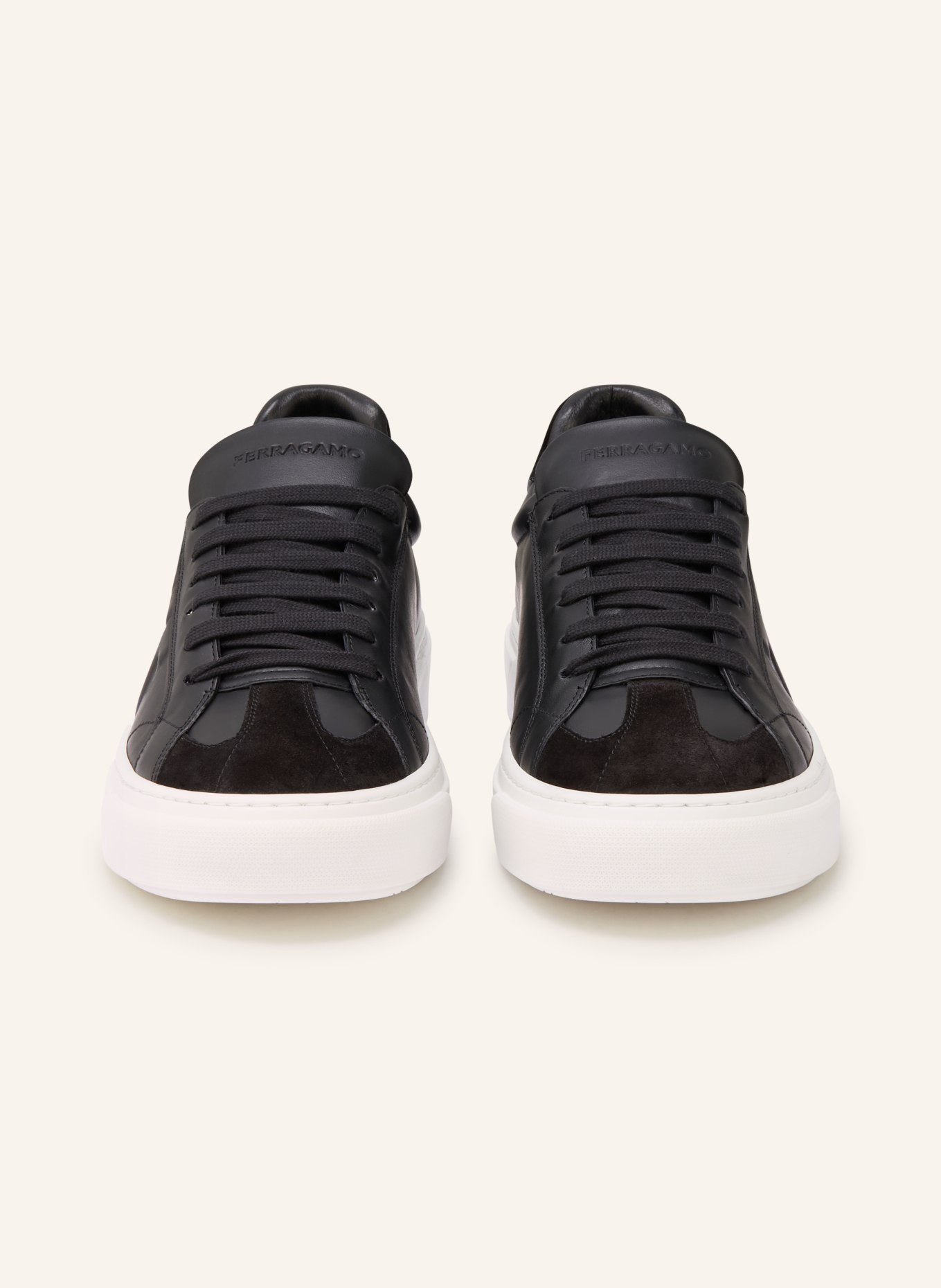 FERRAGAMO Sneaker GANCINI: SCHWARZ
