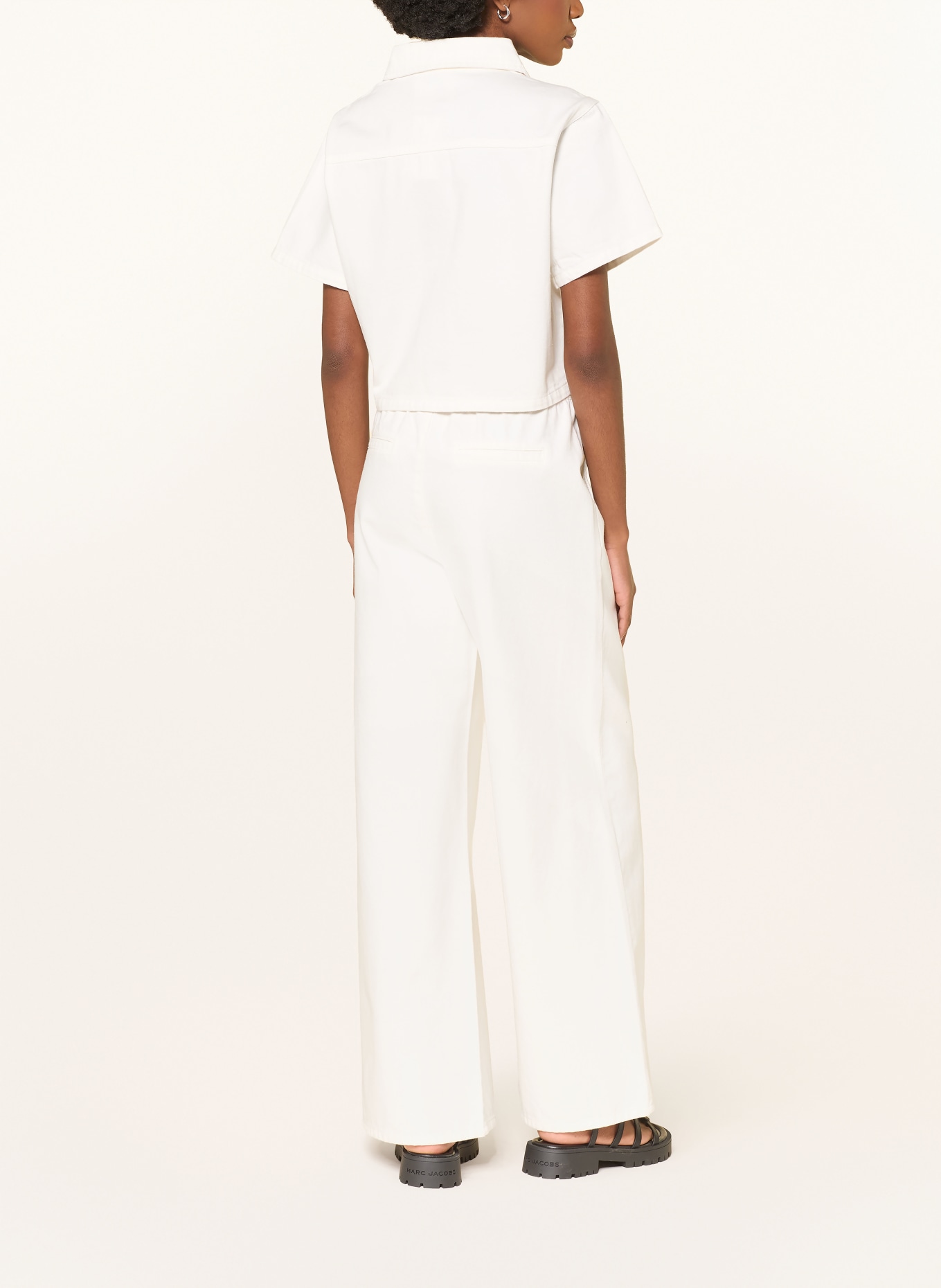 MRS & HUGS Jeansbluse: KHAKI