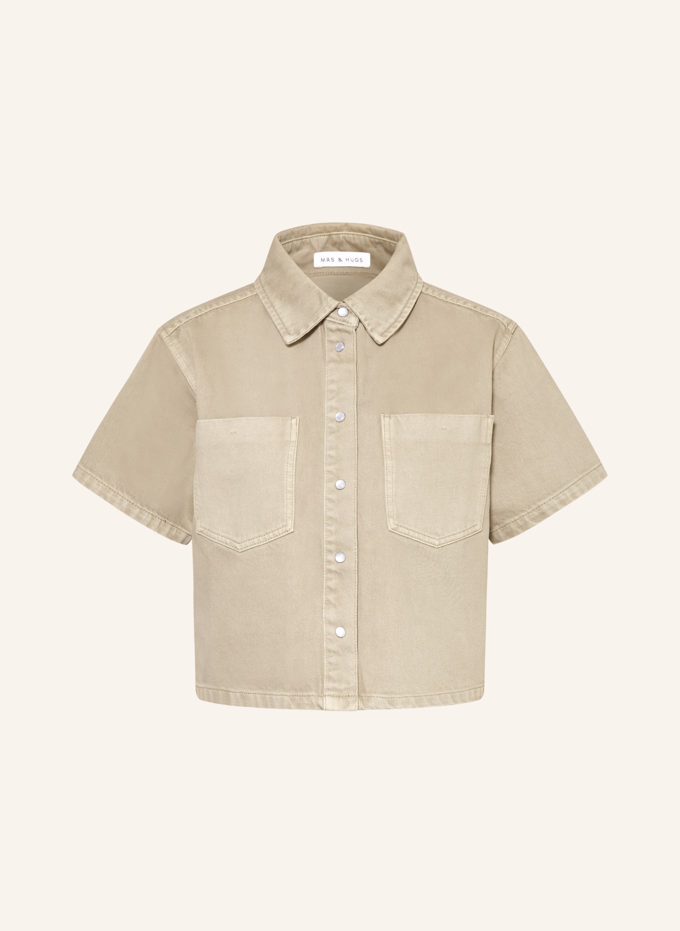 MRS & HUGS Jeansbluse: ROSA