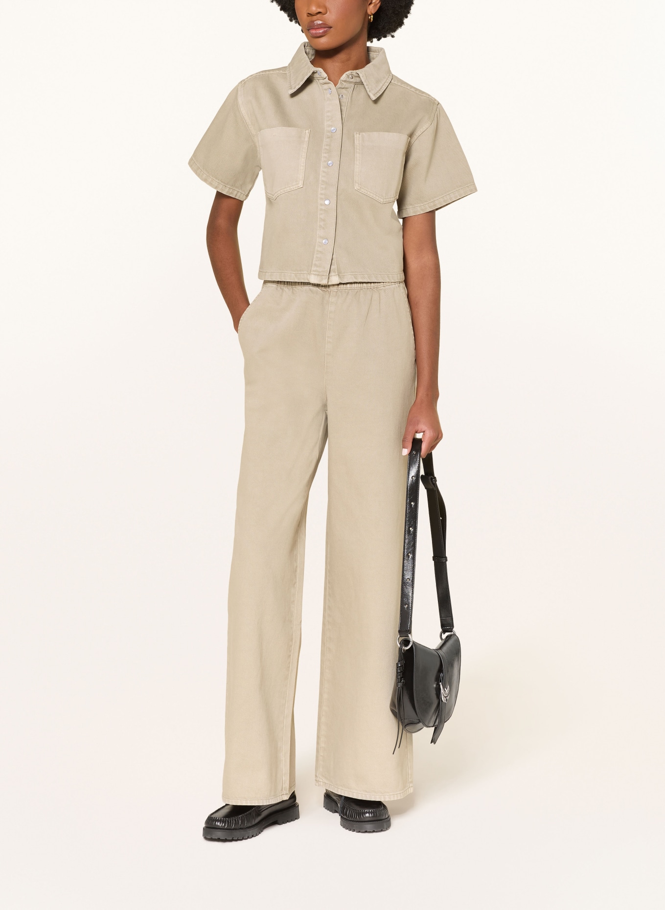 MRS & HUGS Jeansbluse: ROSA