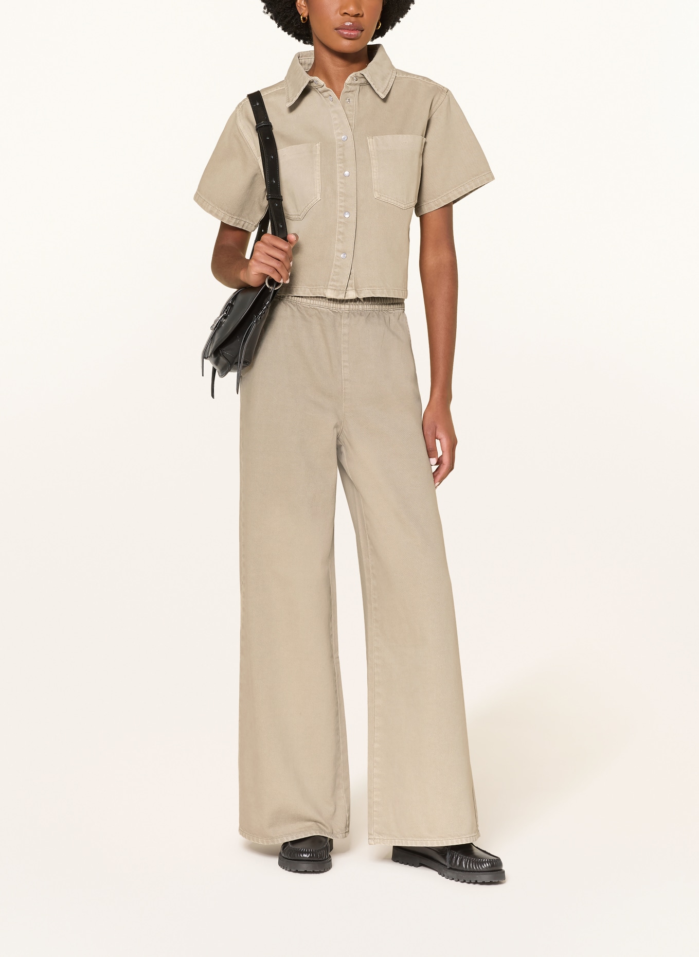 MRS & HUGS kalhoty Marlene: KHAKI