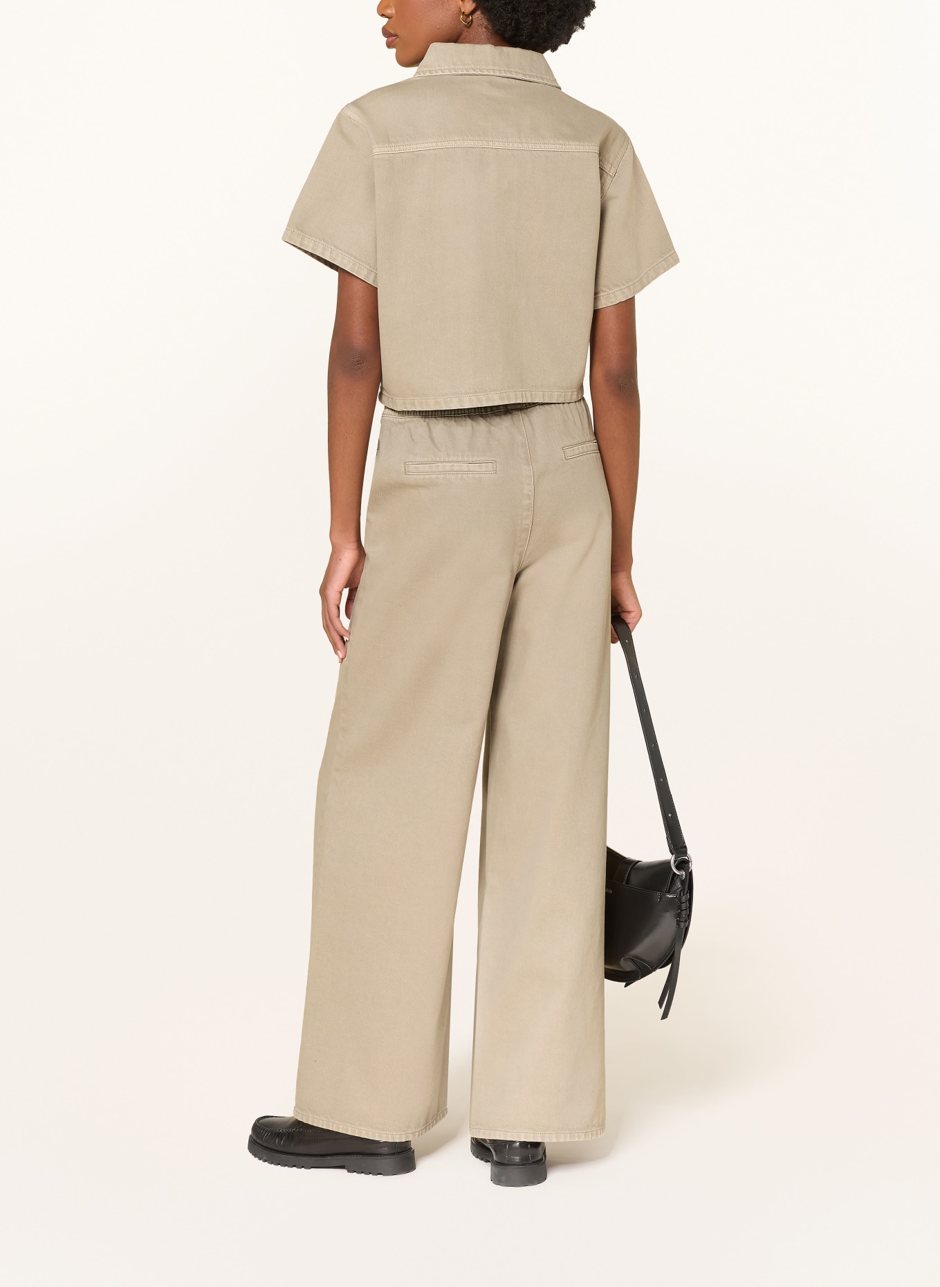 MRS & HUGS kalhoty Marlene: KHAKI