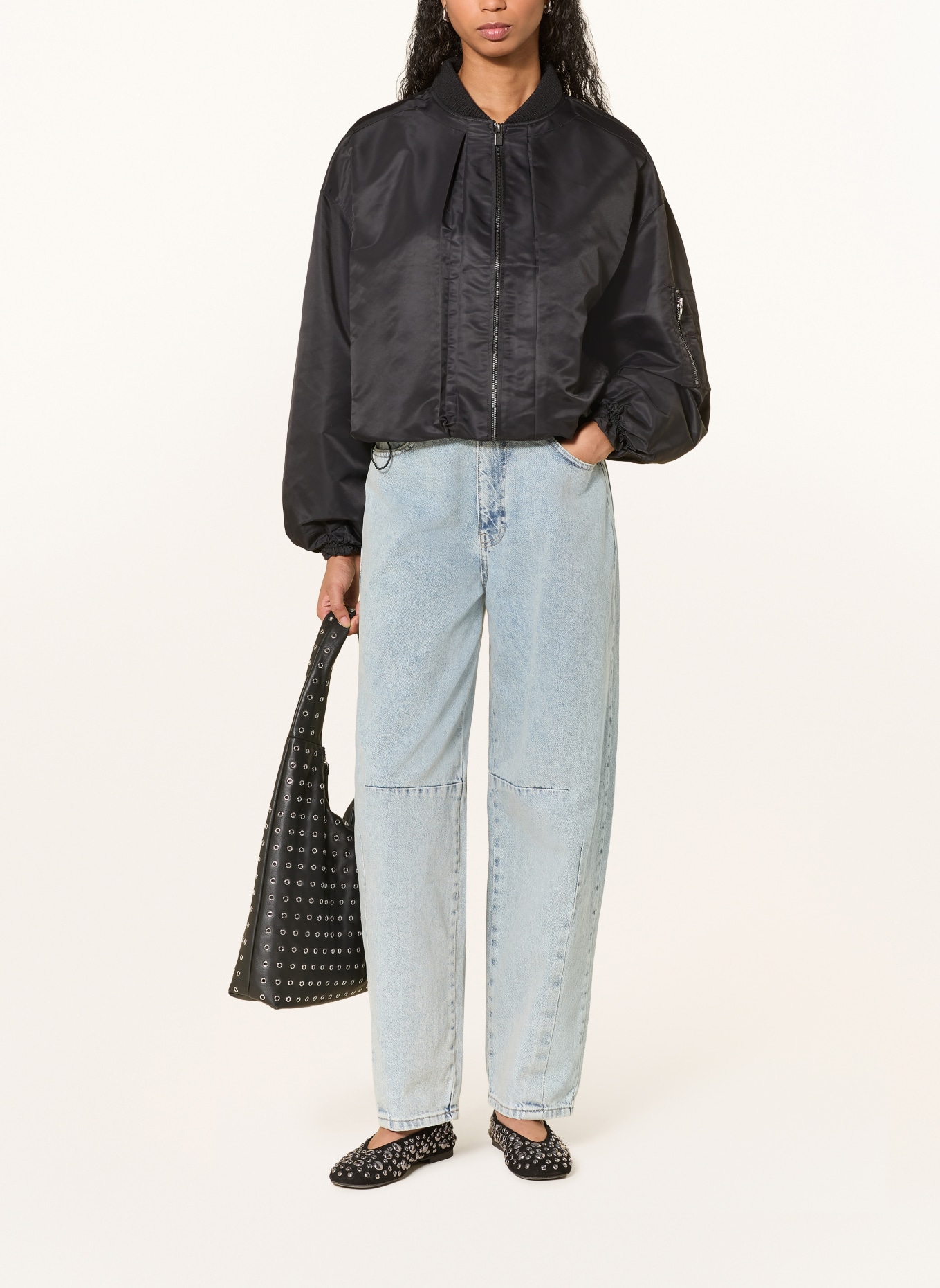 WITHBLACK WBLIMPERIAL blouson jacket: BLACK