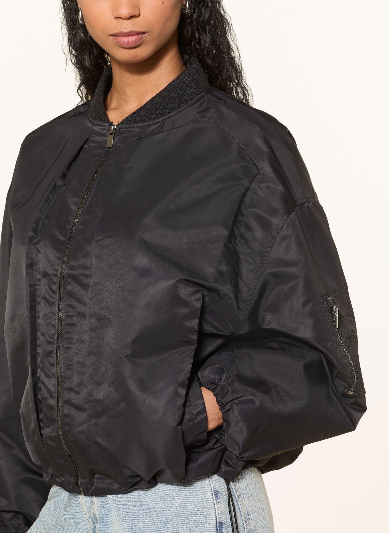 WITHBLACK WBLIMPERIAL blouson jacket: BLACK