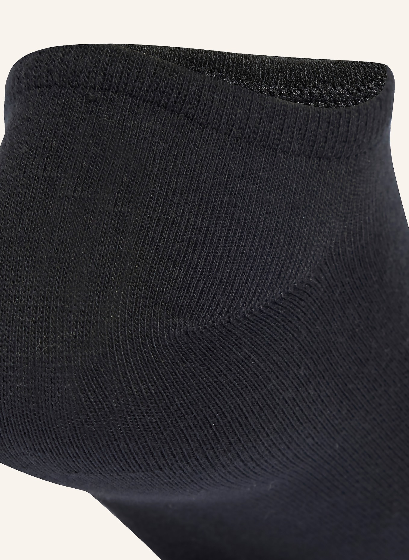 adidas Originals 3 páry ponožek LINER: ČERNÁ / BÍLÁ