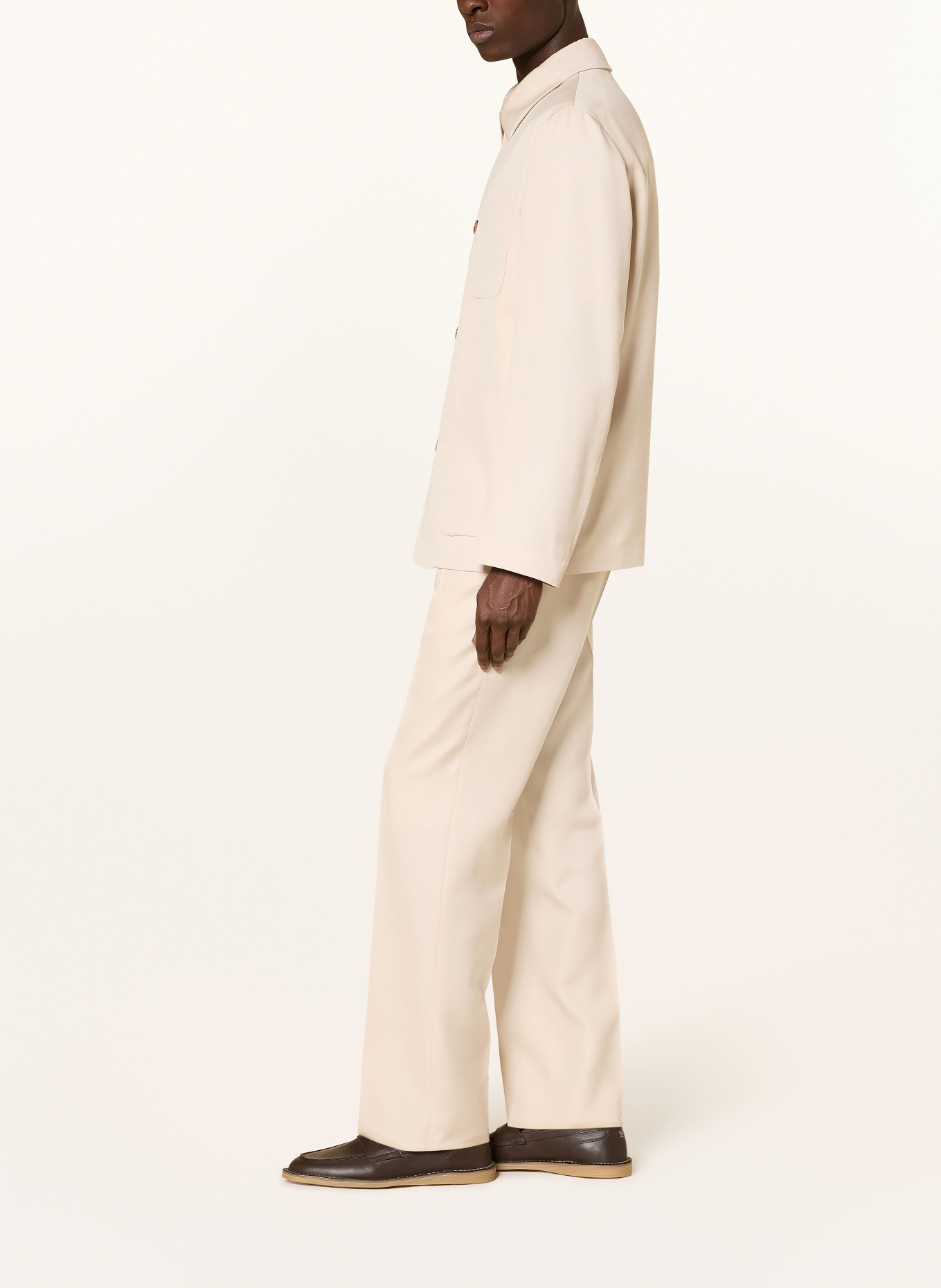 LARDINI Hose Regular Fit: BEIGE