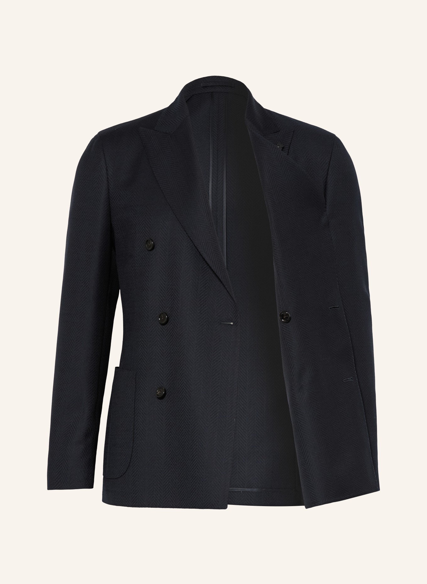 LARDINI Extra slim fit jacket: DARK BLUE