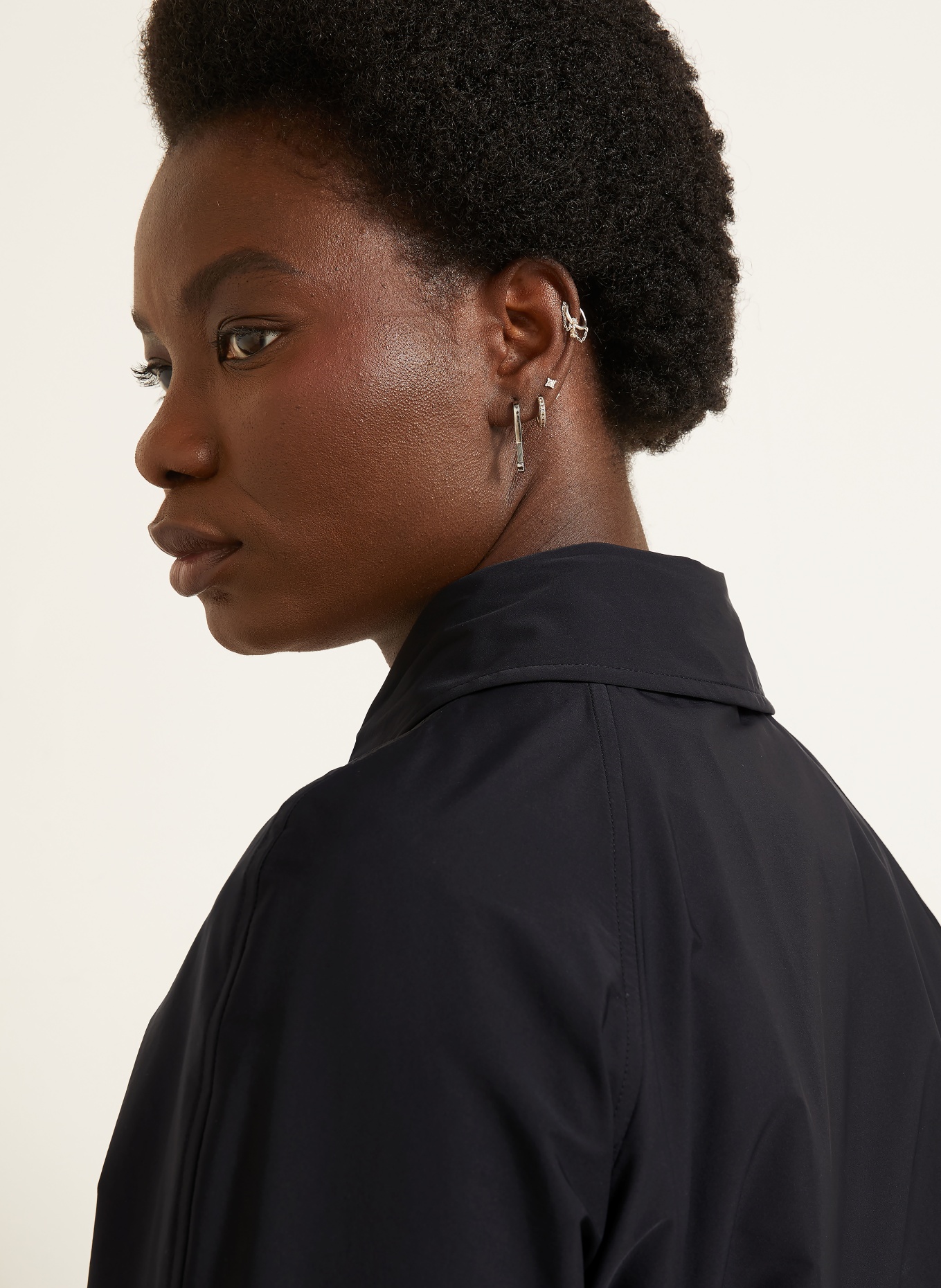 BURBERRY Parka NEWBURY z odpinanym kapturem: CZARNY / BEŻOWY / CZERWONY