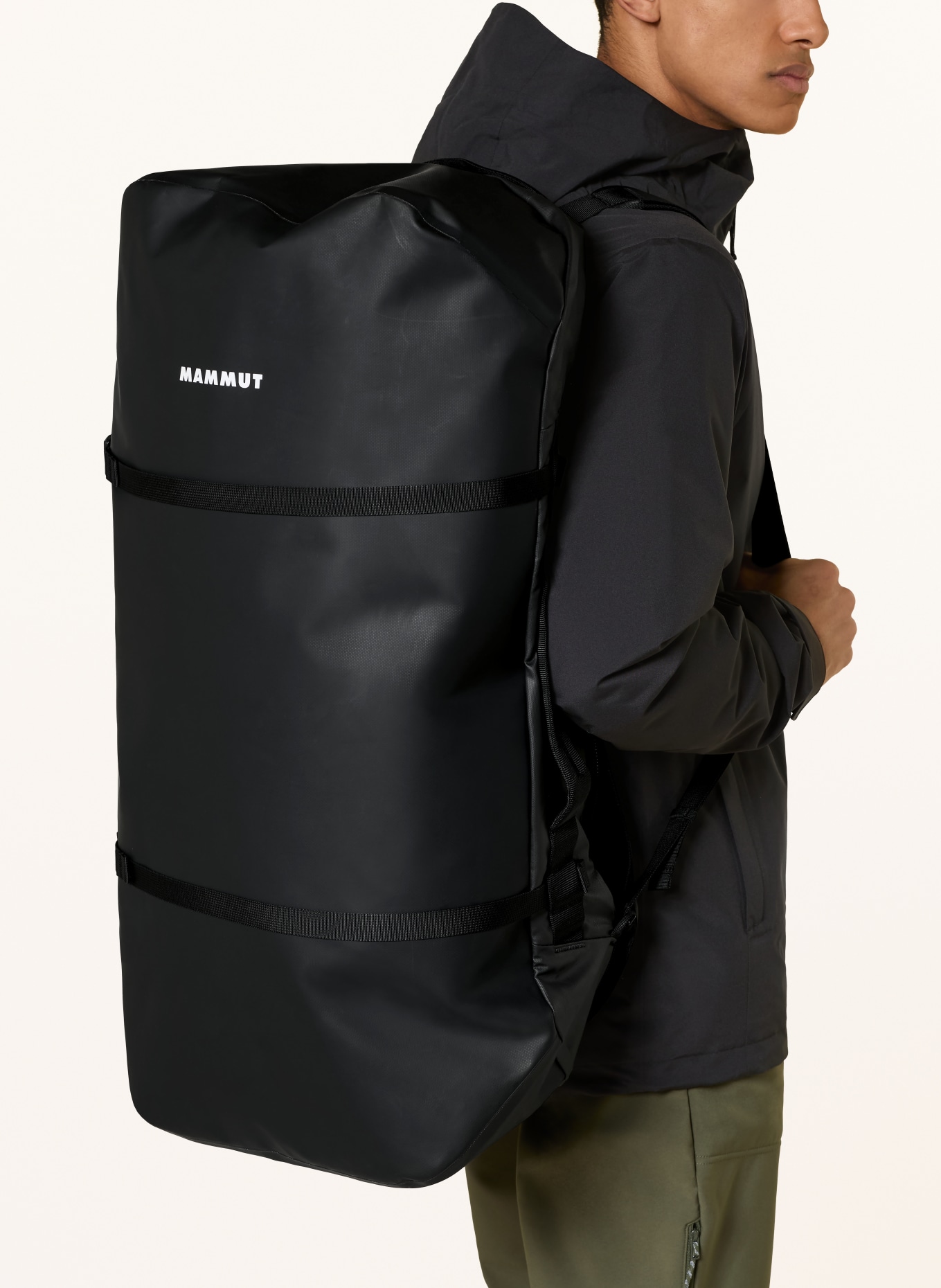 MAMMUT Sportovní taška CARGO 70 l: ČERNÁ