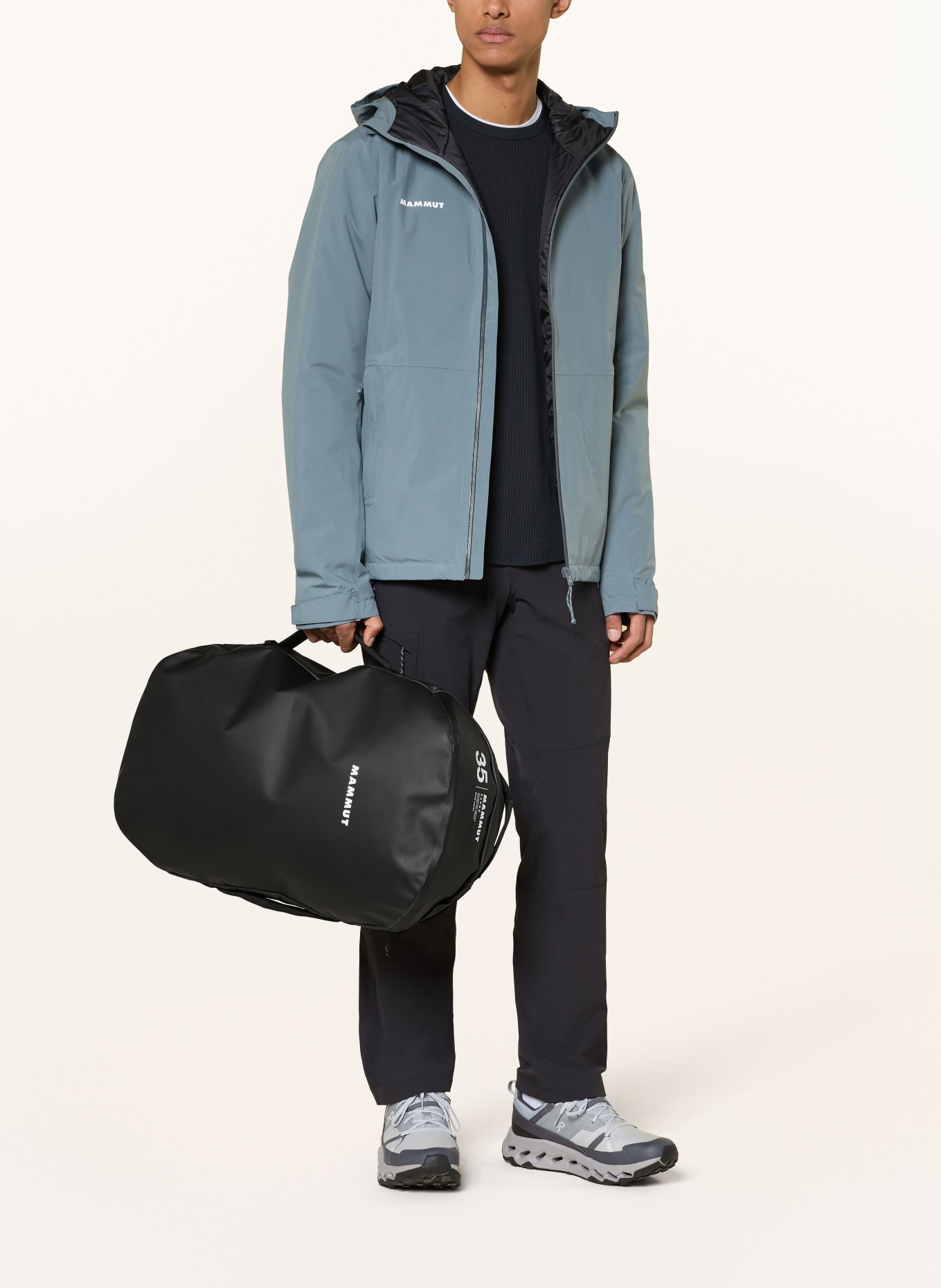 MAMMUT Sportovní taška CARGO 35 l: ČERNÁ