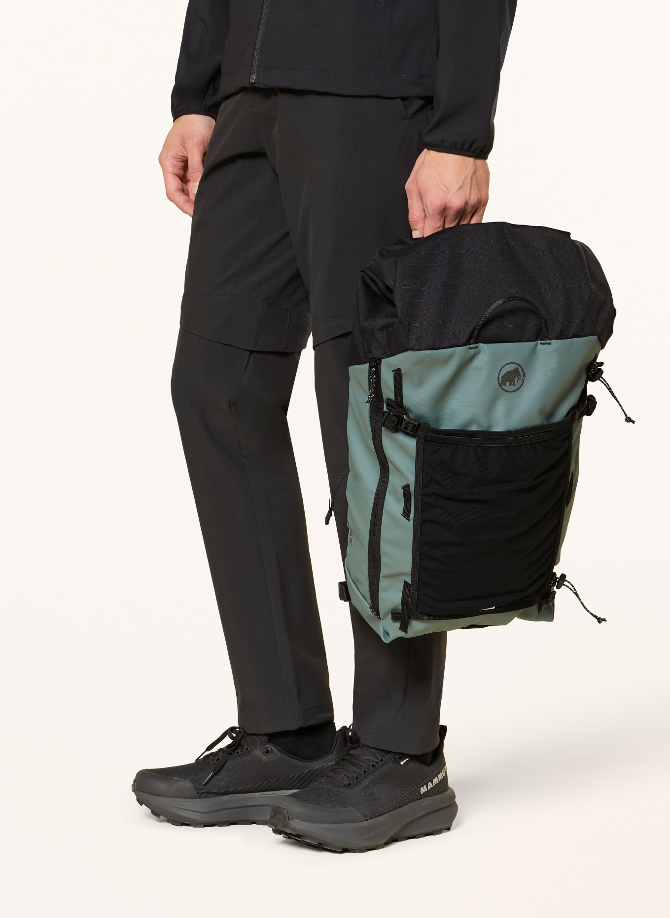 MAMMUT Rucksack ALTO 24 24 l: GRAU / SCHWARZ