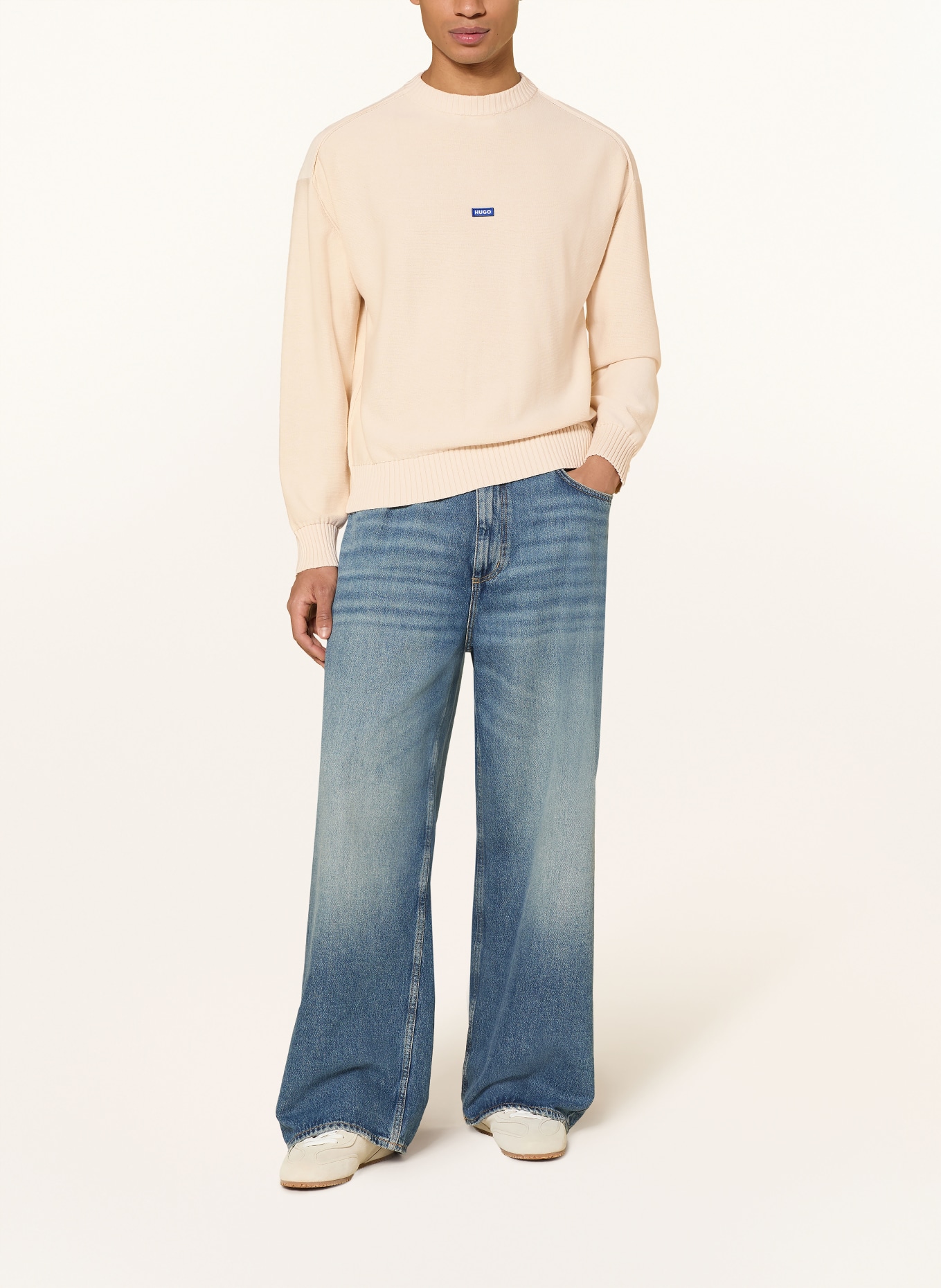 HUGO SAN CASEY sweater: CREAM