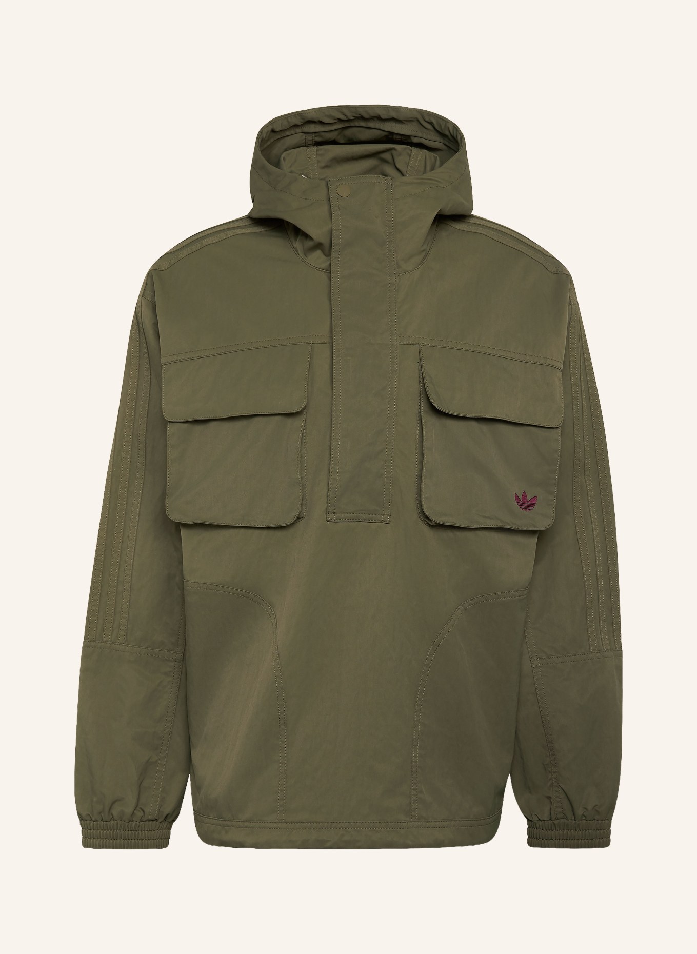 adidas Originals Schlupfjacke BRITCORE: DUNKELGRÜN