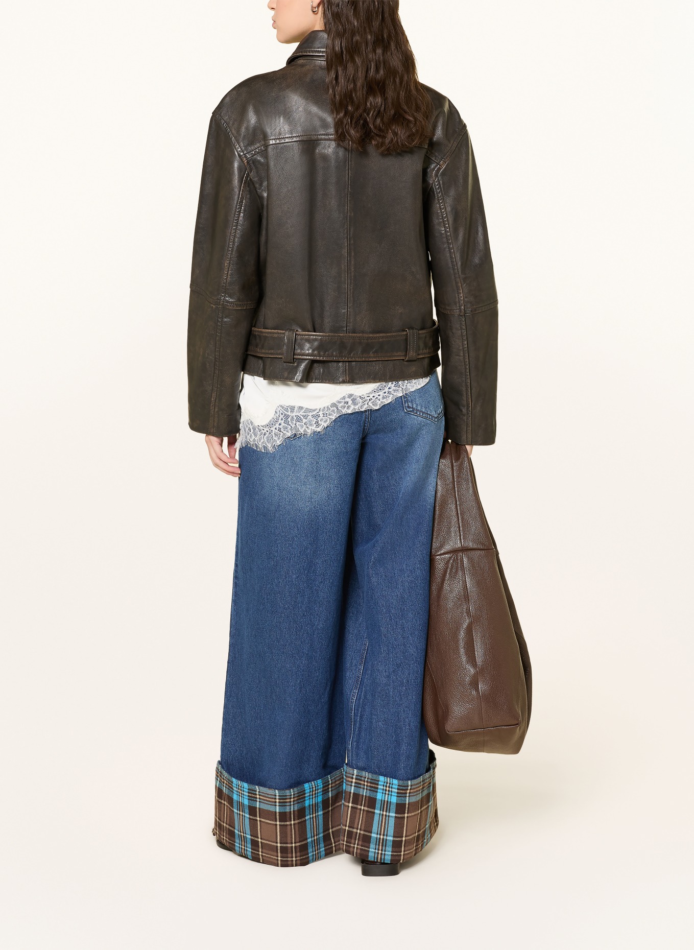 adidas Originals Wide Leg Jeans VINTAGE: INDDNM/MULTCO