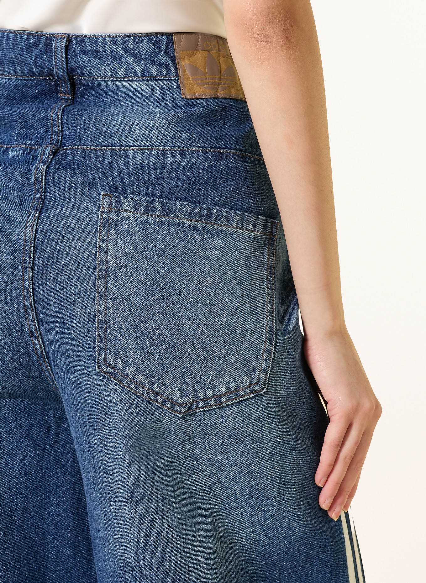 adidas Originals Wide Leg Jeans VINTAGE: INDDNM/MULTCO