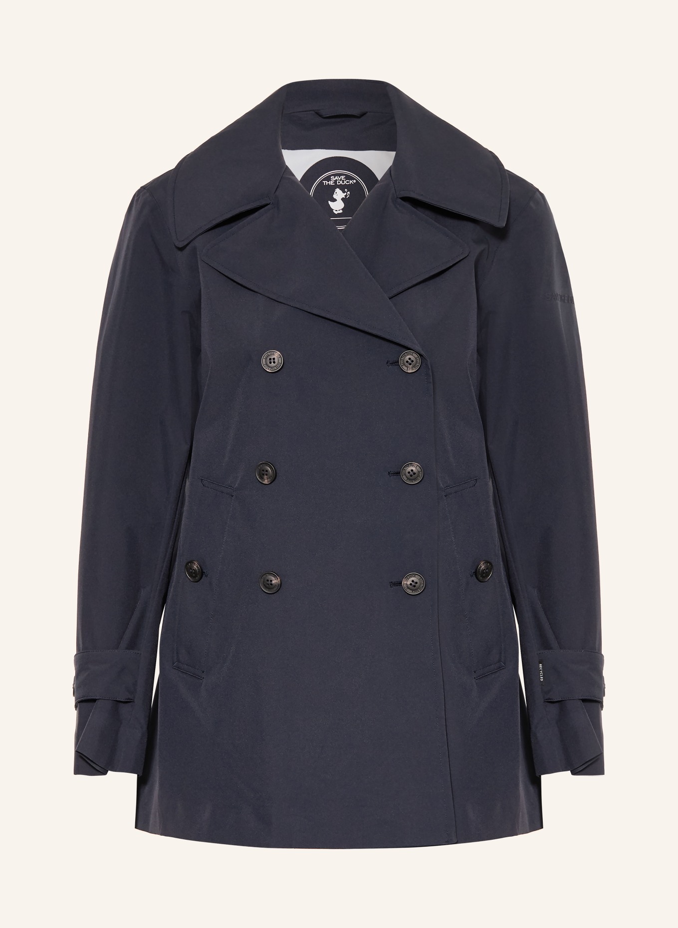 SAVE THE DUCK Trench-Jacke SOFI: DUNKELBLAU