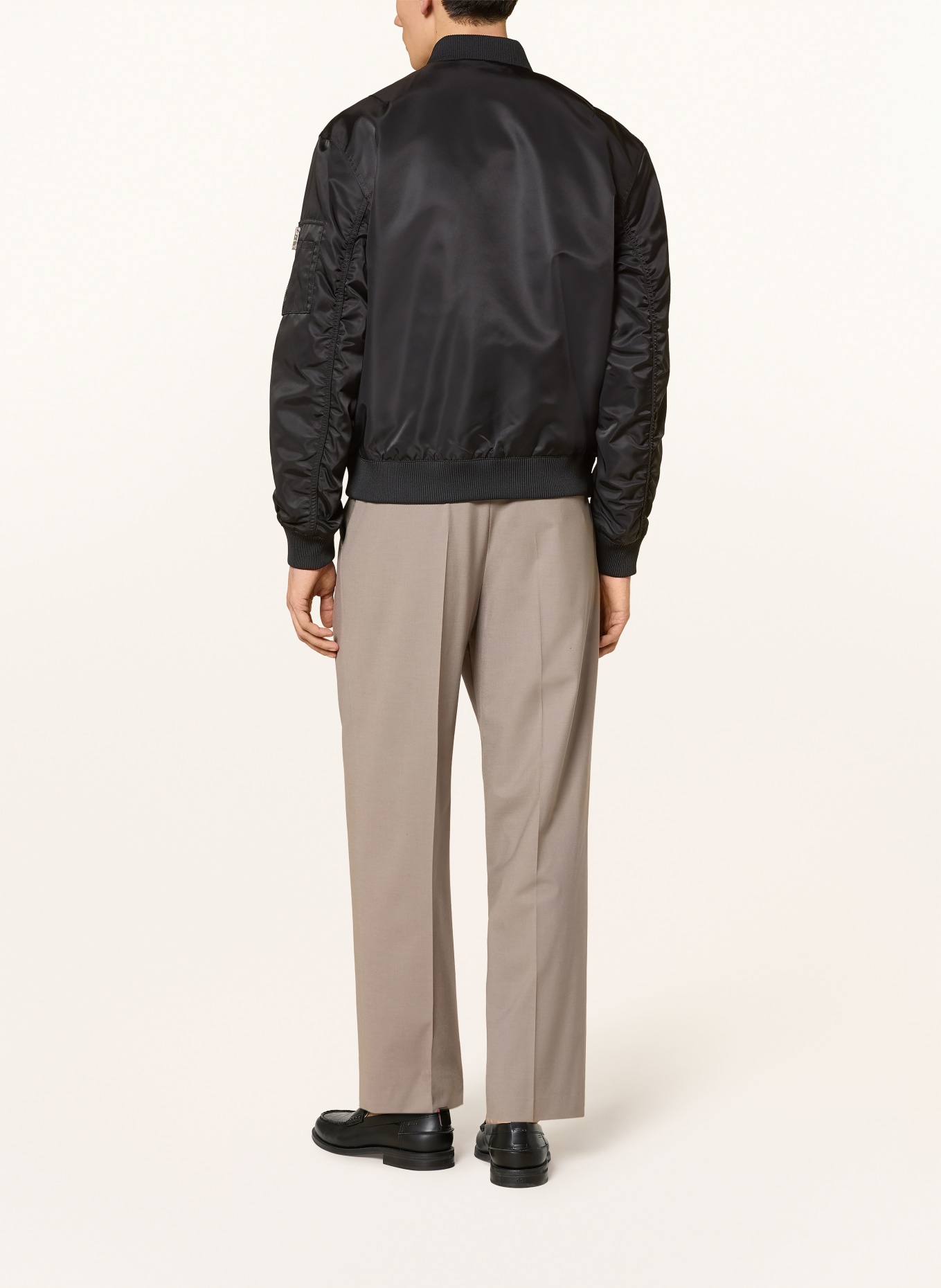 HUGO Blouson BADAM: SCHWARZ