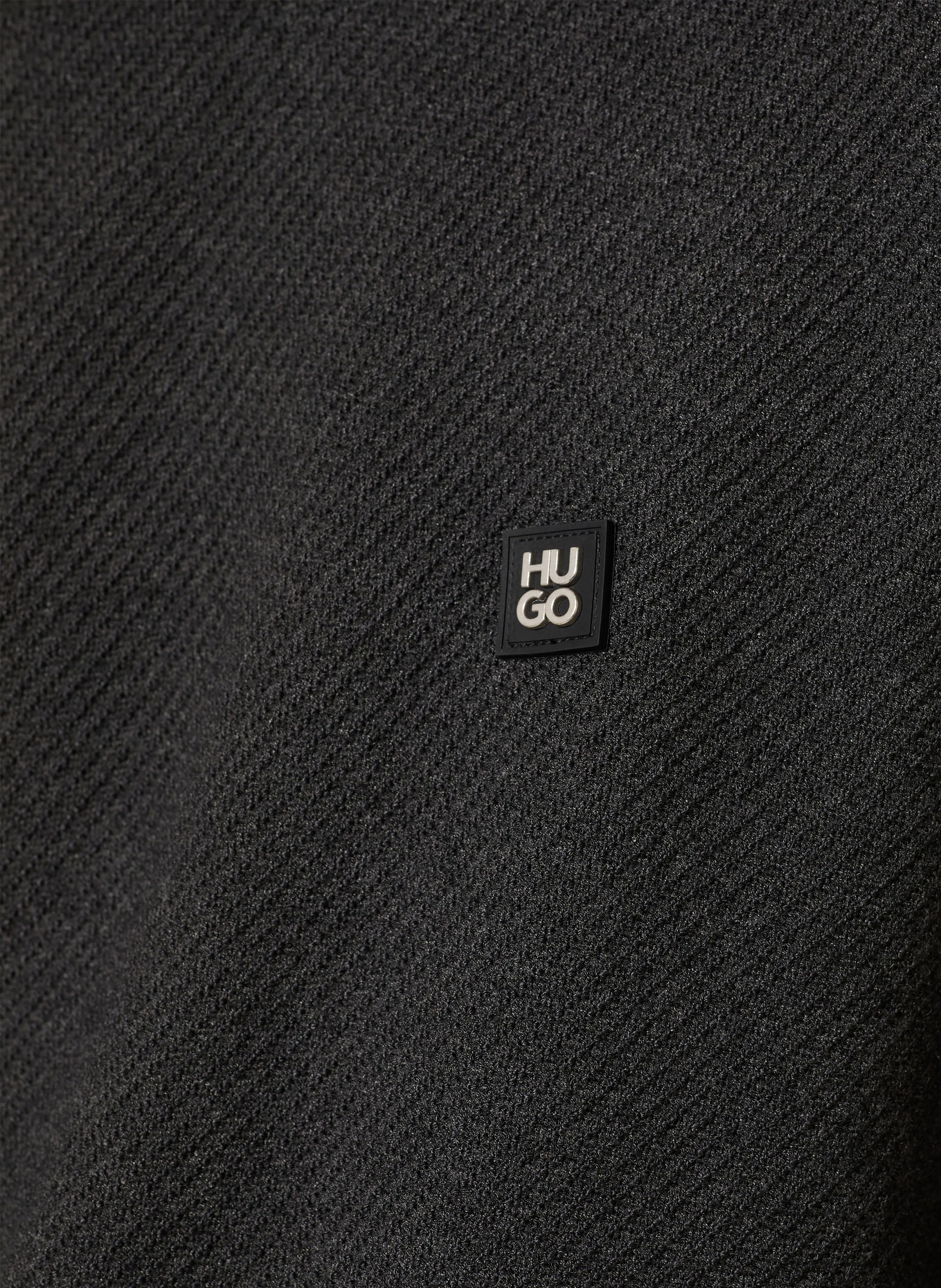 HUGO SETAL sweater: DARK GRAY / TAUPE