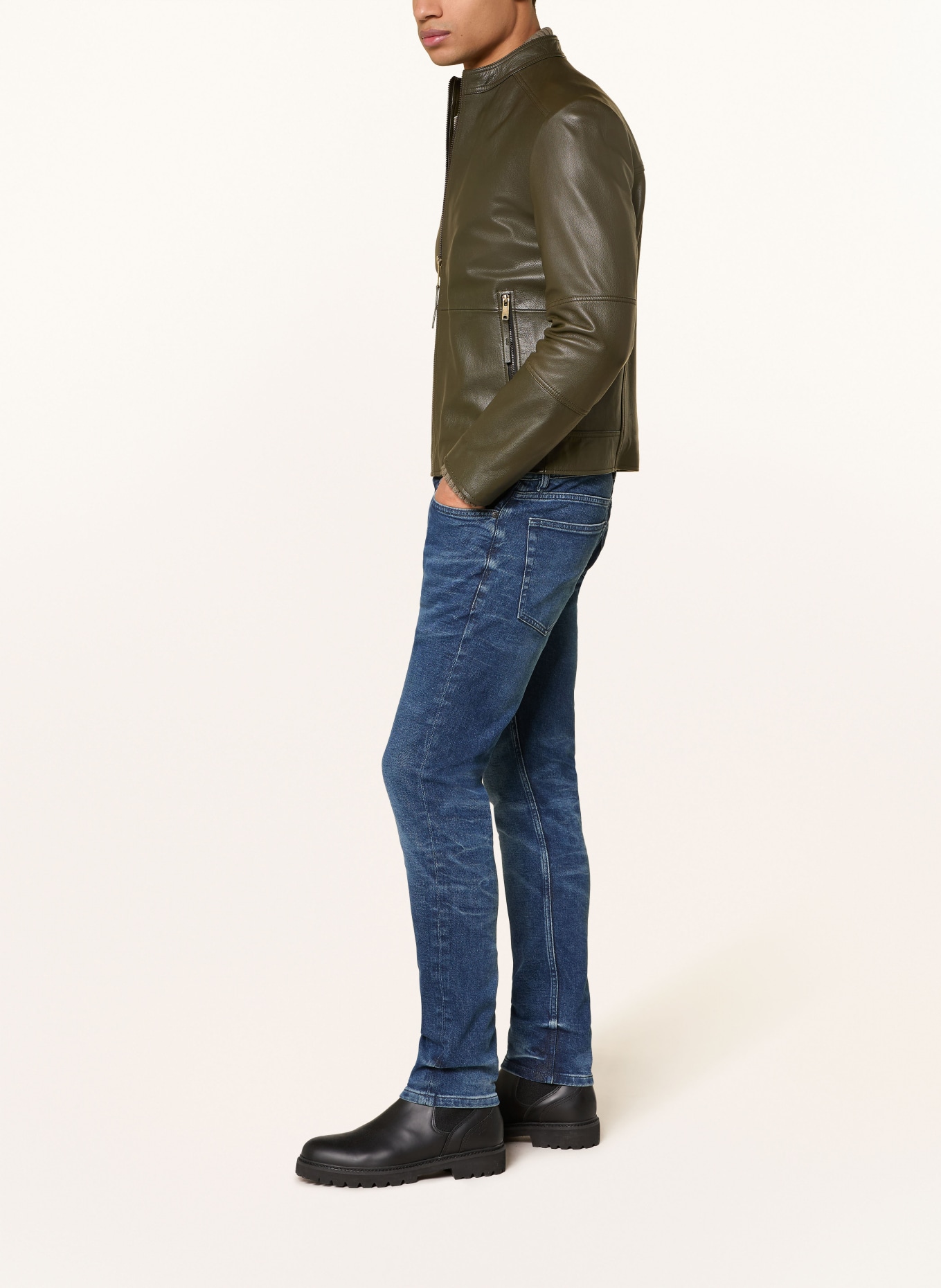 HUGO Jeans 734 Extra Slim Fit: 415 NAVY