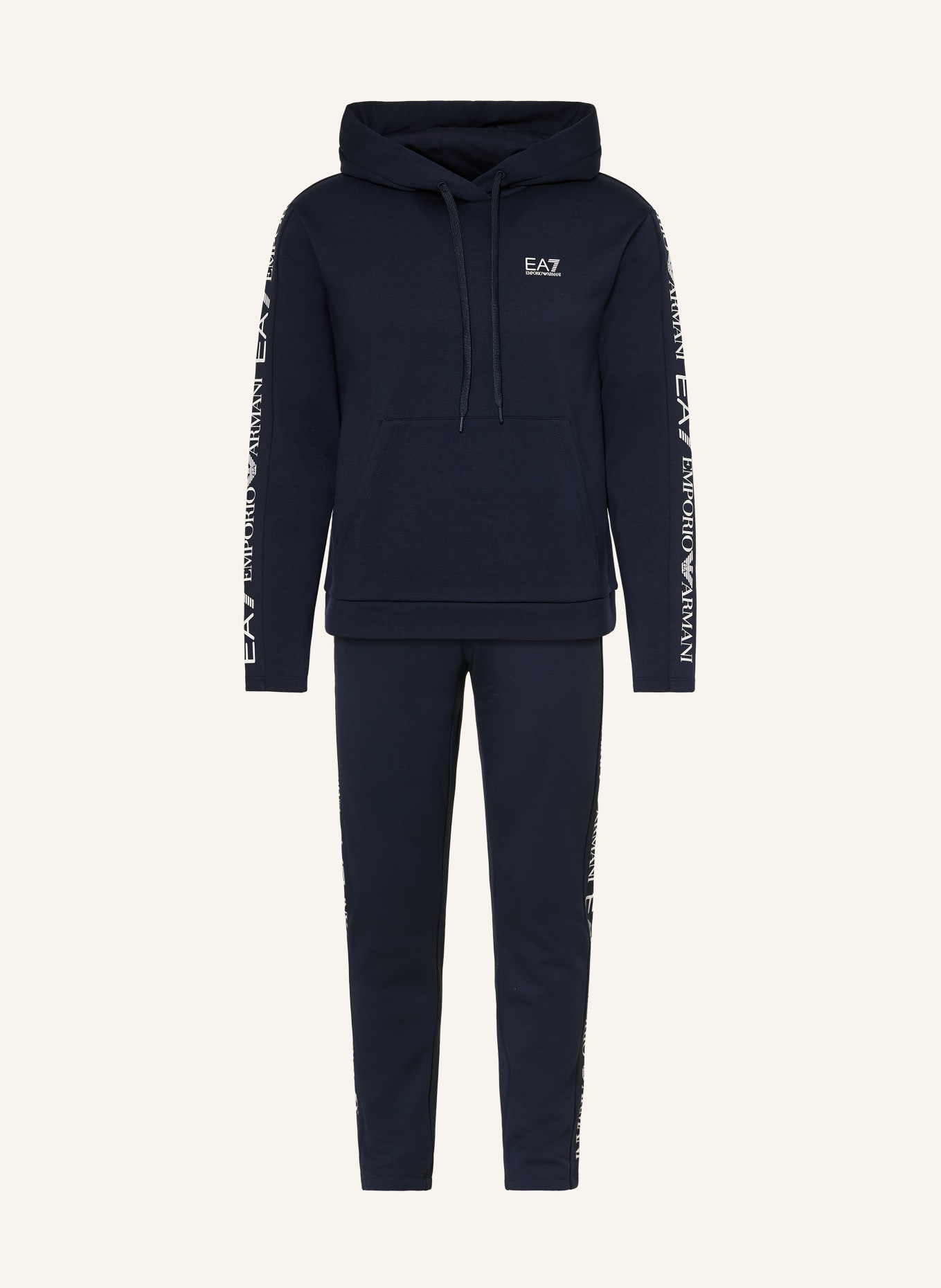 EA7 EMPORIO ARMANI Trainingsanzug: DUNKELBLAU