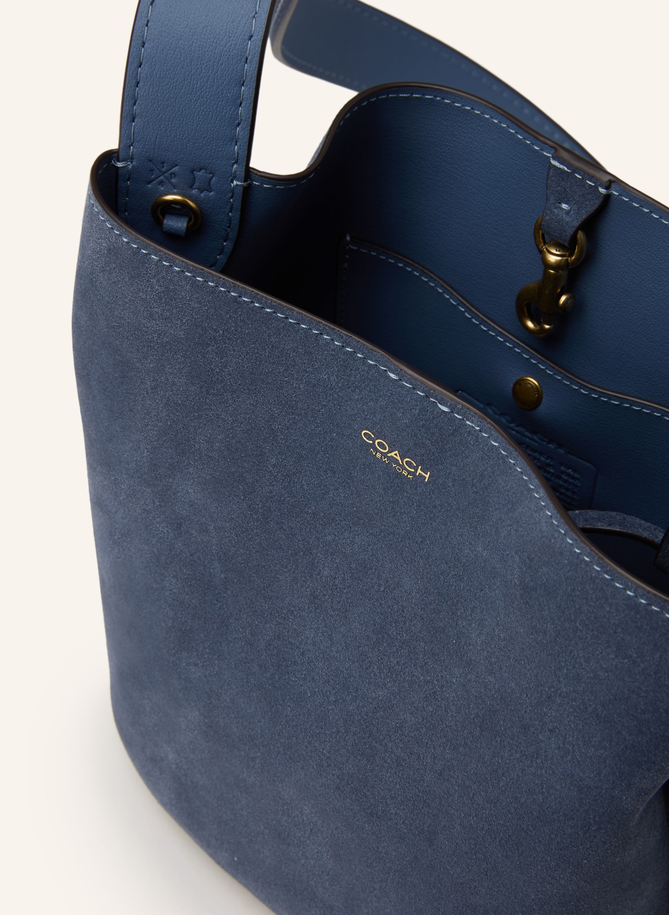 COACH Taška BLEECKER s pouzdrem: MODRÁ