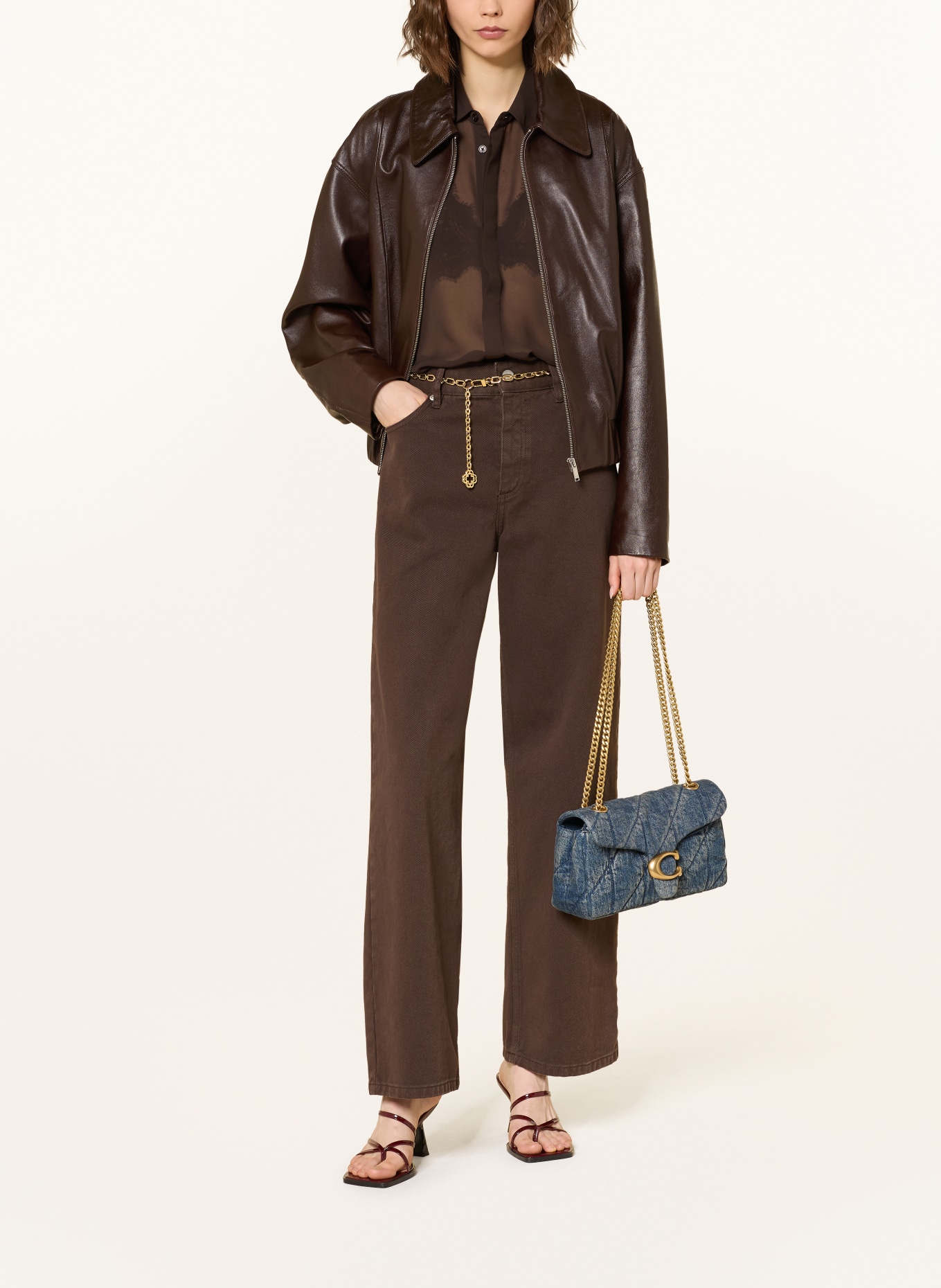 COACH Umhängetasche TABBY: BLAU